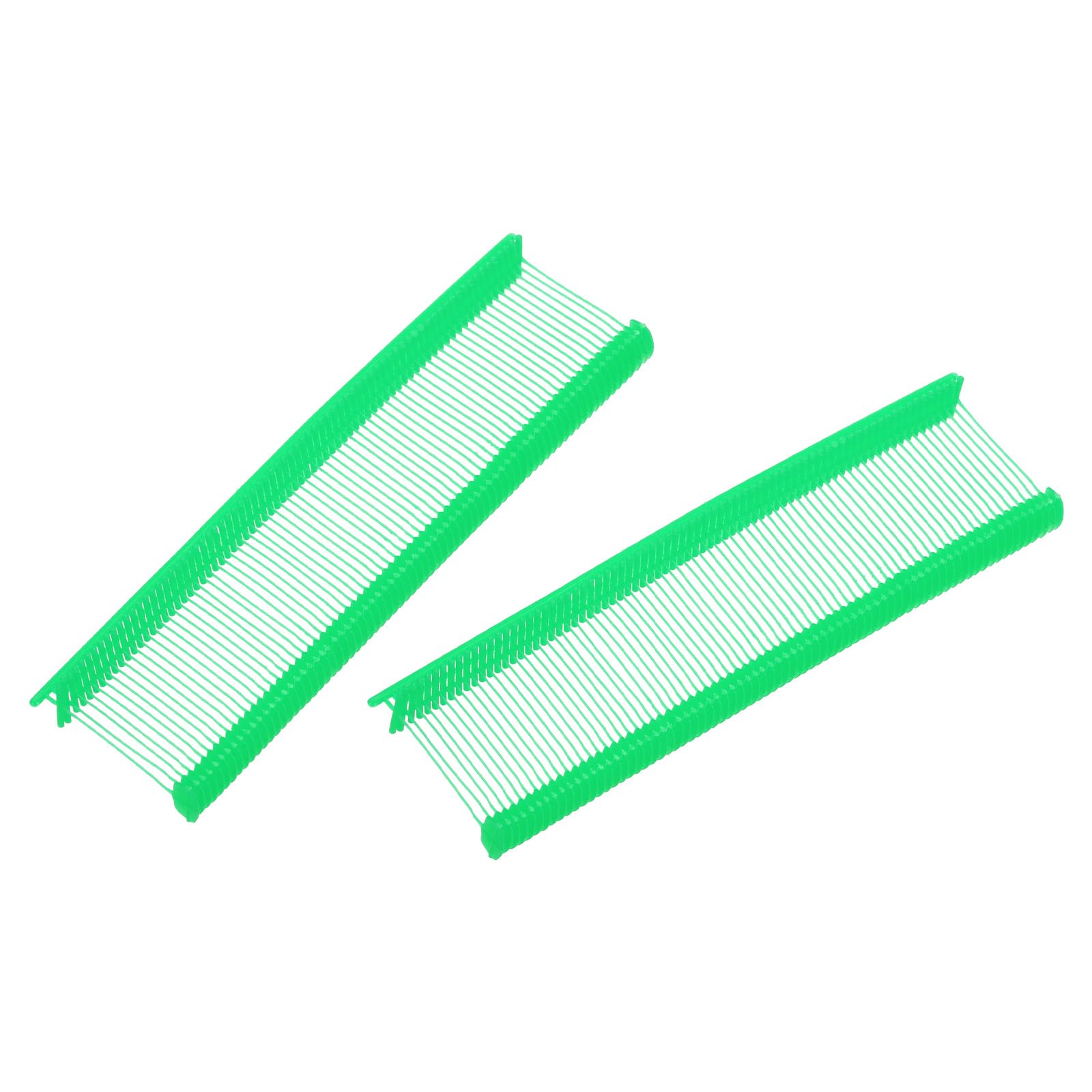 MECCANIXITY 1000 Pcs 1 Inch Green Plastic Tagging Gun Fasteners - Standard Barb Fastener Refills for Clothing Tags, Labels & Price Tags | Perfect for Retail Stores, Garment Factories & Warehouse Inventory Management