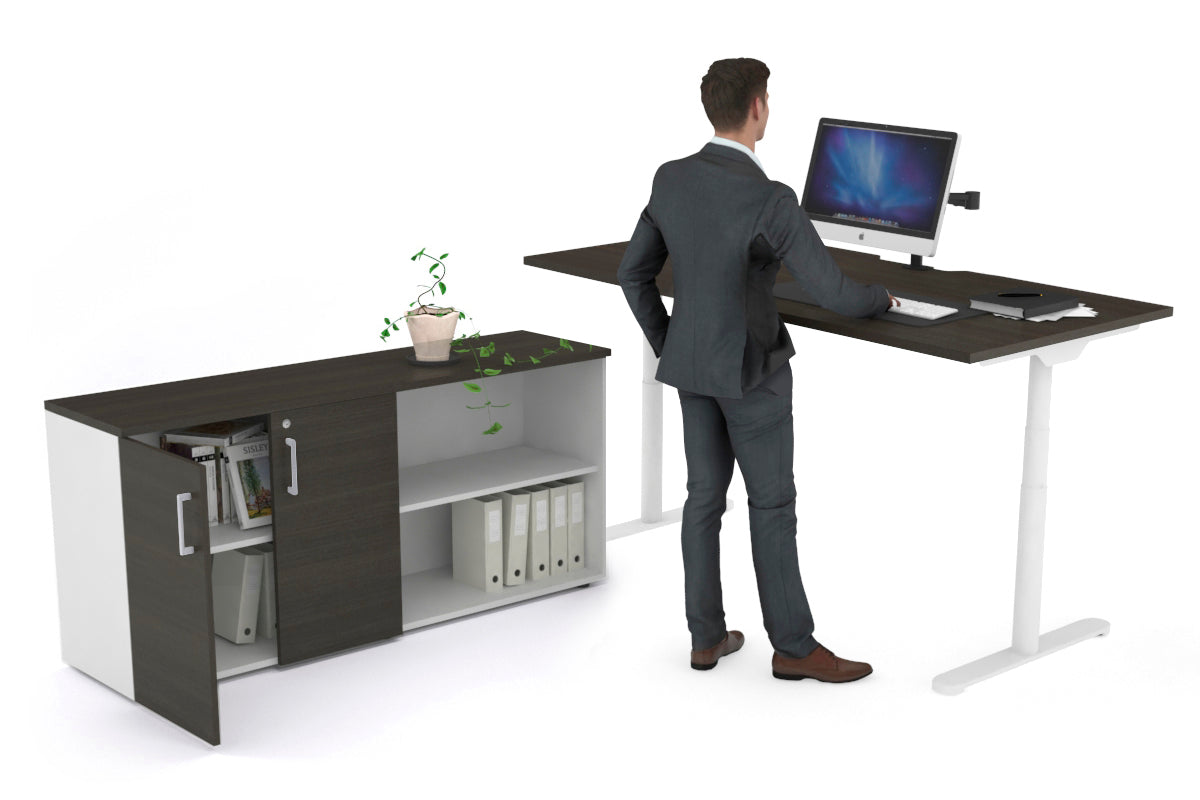 Premium Height Adjustable Standing Desk - 63
