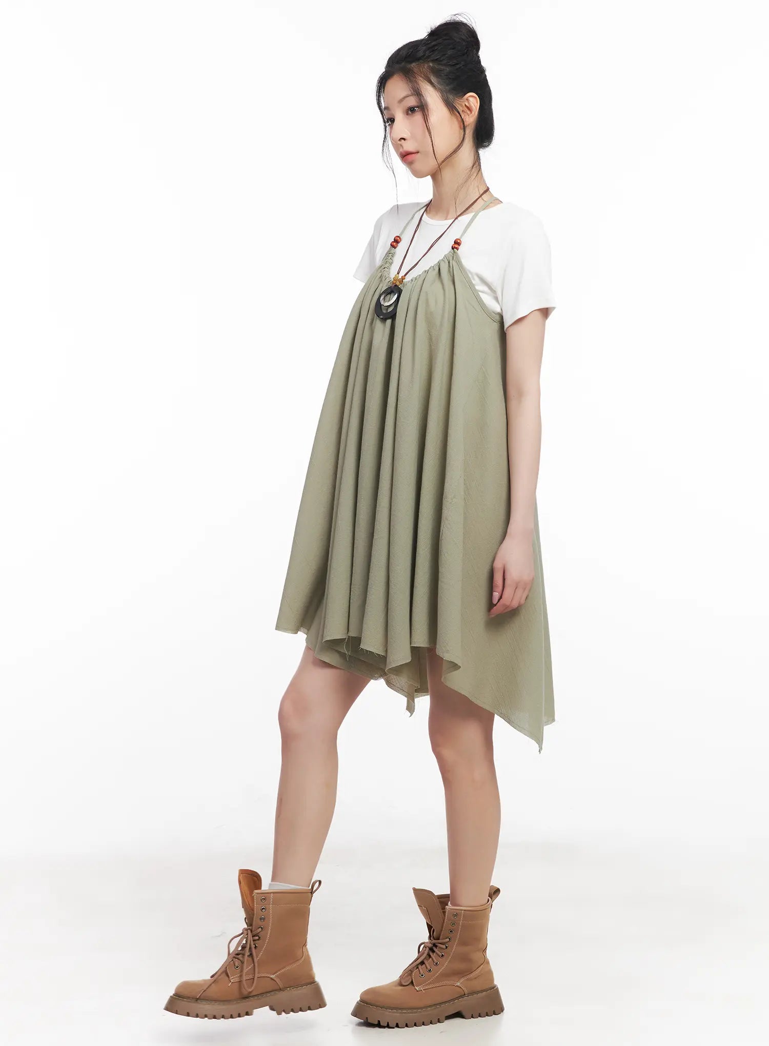 Flared Halter Neck Mini Dress CU511 - Sexy Summer Party Dress for Women, Beach Vacation & Night Out