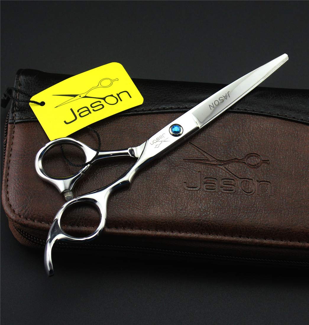 Professional 6.0 Inch Dog & Cat Grooming Scissors Set - High-End Barber Shears for Pet Hairdressing | Sharp Air Cutting, Tooth & Flat Scissors | Perfect for Salon & Home Use | Gentle Pet Grooming for Dogs, Cats & Small Animals