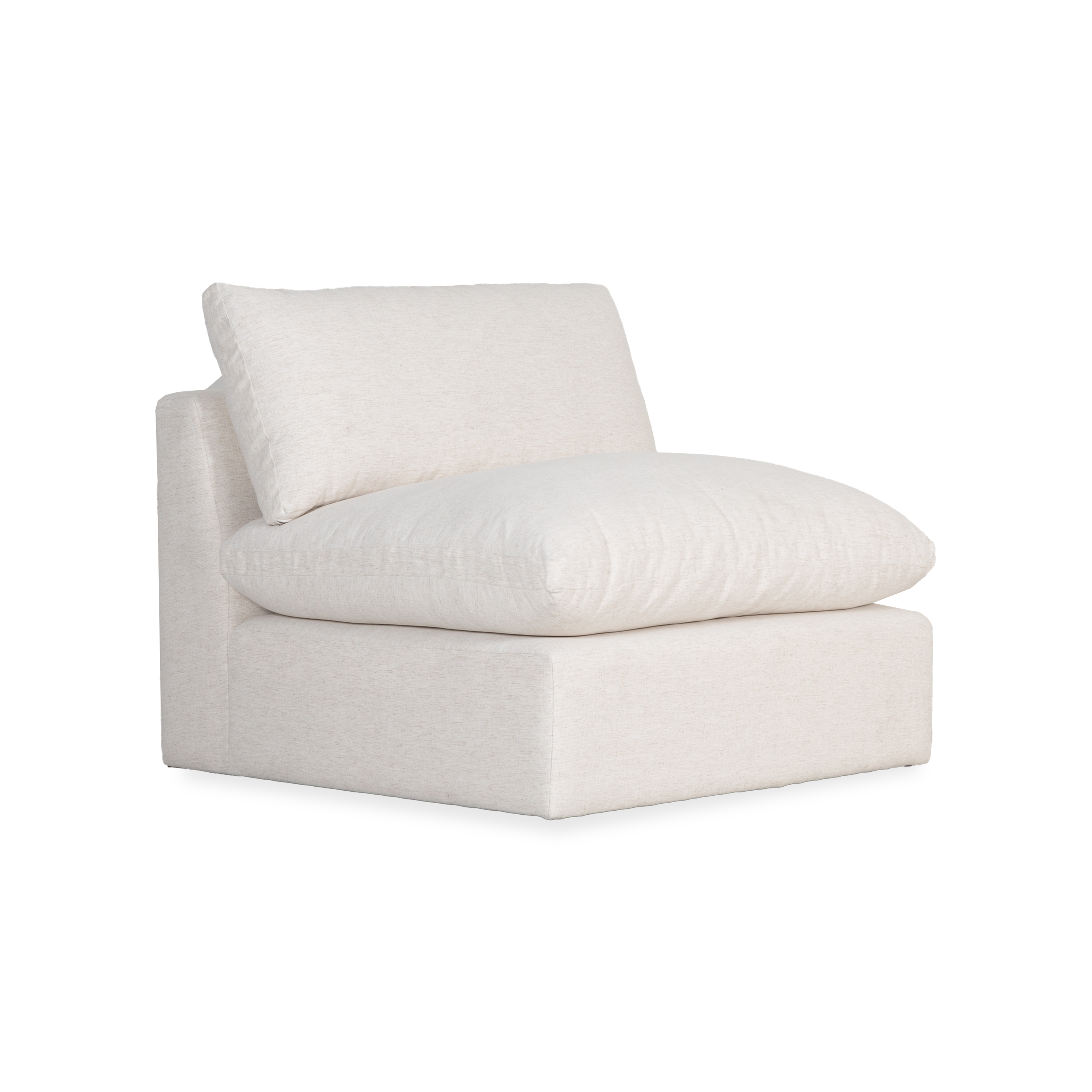 Roost Modular Sectional Sofa - Modern L-Shaped Couch with Reversible Chaise for Living Room, Home Theater & Lounge Areas - Comfortable & Stylish Furniture for Small Spaces