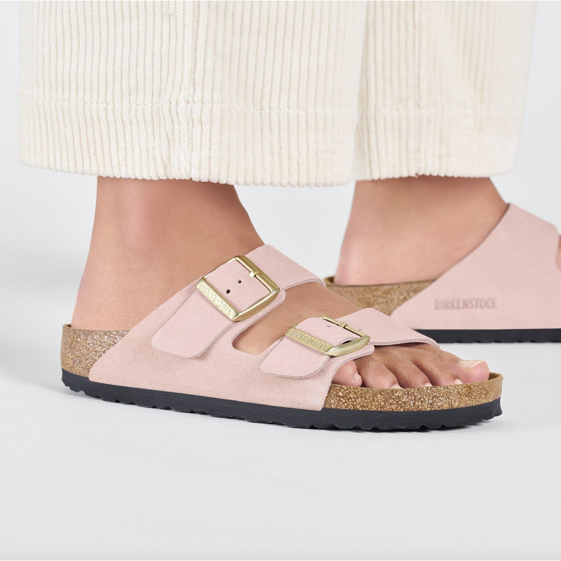 Birkenstock Arizona Soft Footbed Sandals for Women - Genuine Suede Leather Comfort Slides - Perfect for Casual Wear, Travel & Summer Outfits