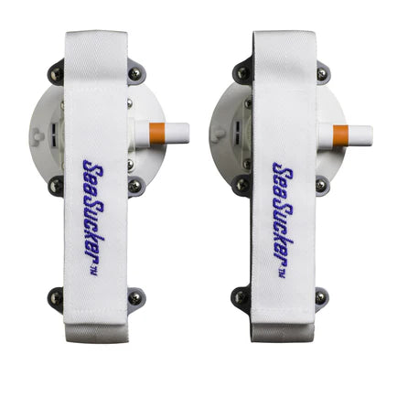 Seasucker Horizontal Rod Holders for Fishing - Secure and Adjustable Kayak, Boat, or SUV Fishing Rod Mount - Perfect for Anglers on the Go