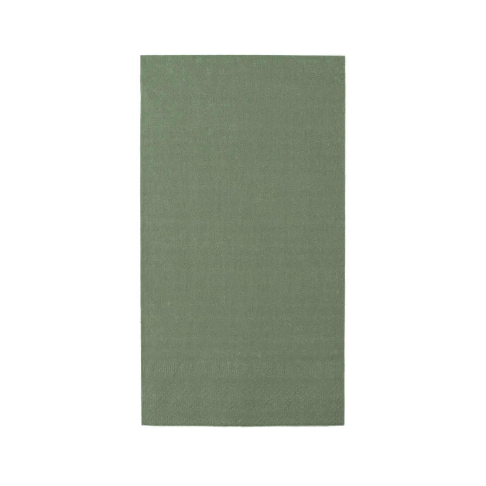 Efavormart 50 Pack 2-Ply Soft Olive Green Paper Napkins for Dinner Parties, Weddings, Cocktail Receptions - Premium Disposable Beverage Napkins for Elegant Events & Home Entertaining
