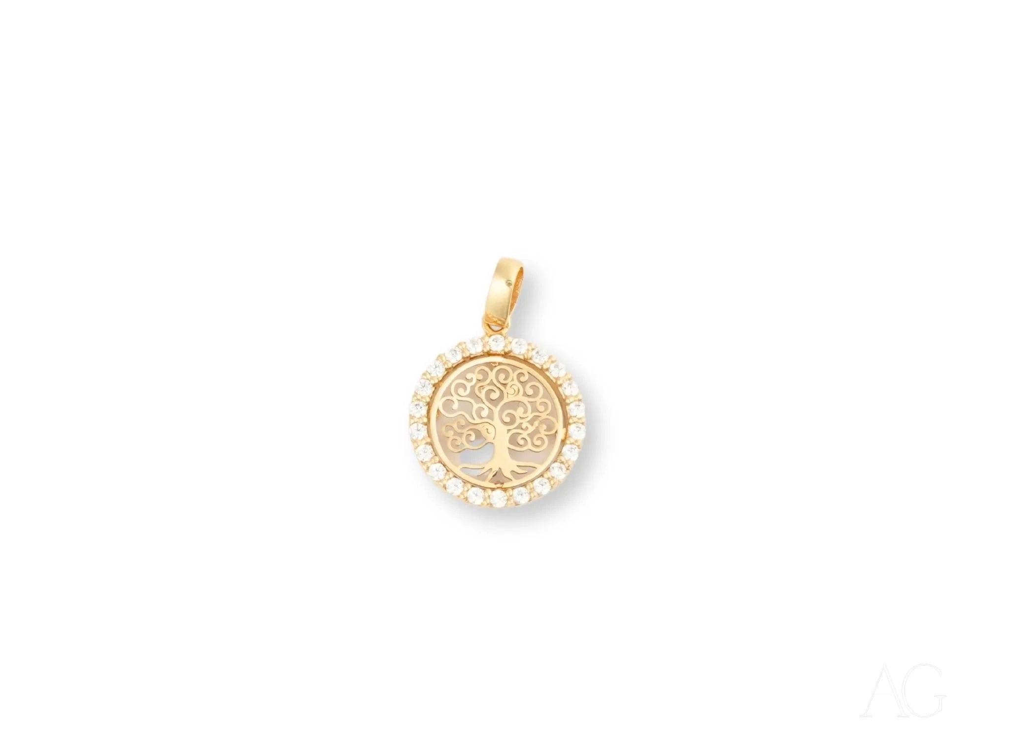 Golden Tree of Life Pendant Necklace - Spiritual Jewelry for Women & Men - Perfect for Meditation, Yoga & Gift Giving