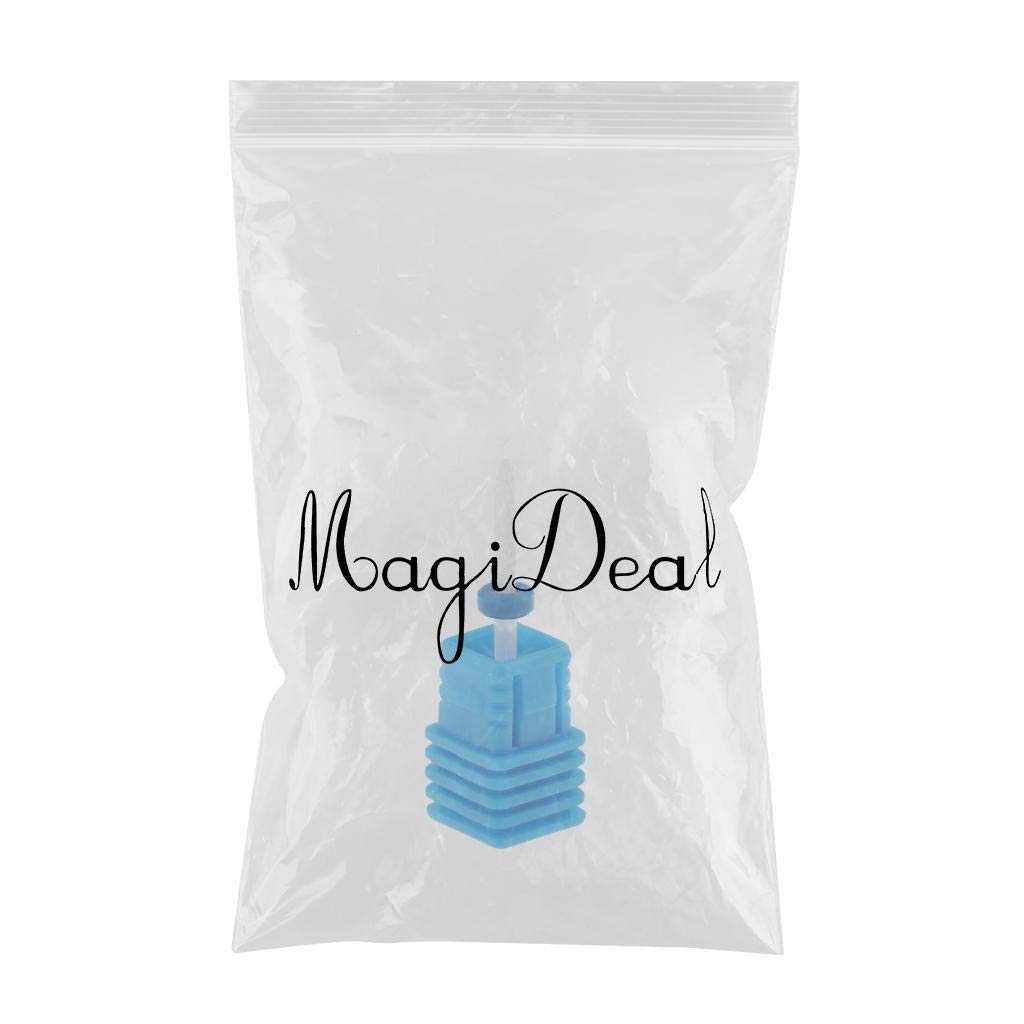 VMS INDIA Ceramic Nail Drill Bits - Professional Grinding Heads for Nail Art, Gel Polish Removal & Manicure (02 Size) | Perfect for Salon, Home Use & DIY Nail Care