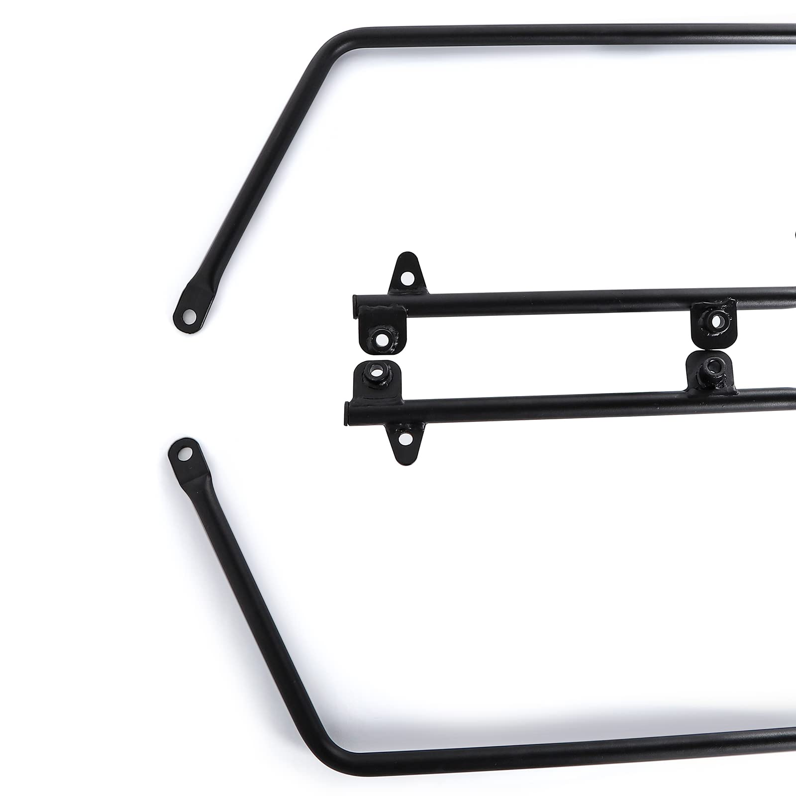 ZXMOTO Harley Davidson Dyna 2008-2017 to FLH Touring Saddlebag Support Conversion Brackets | Motorcycle Luggage Mount Kit for Long Rides & Road Trips