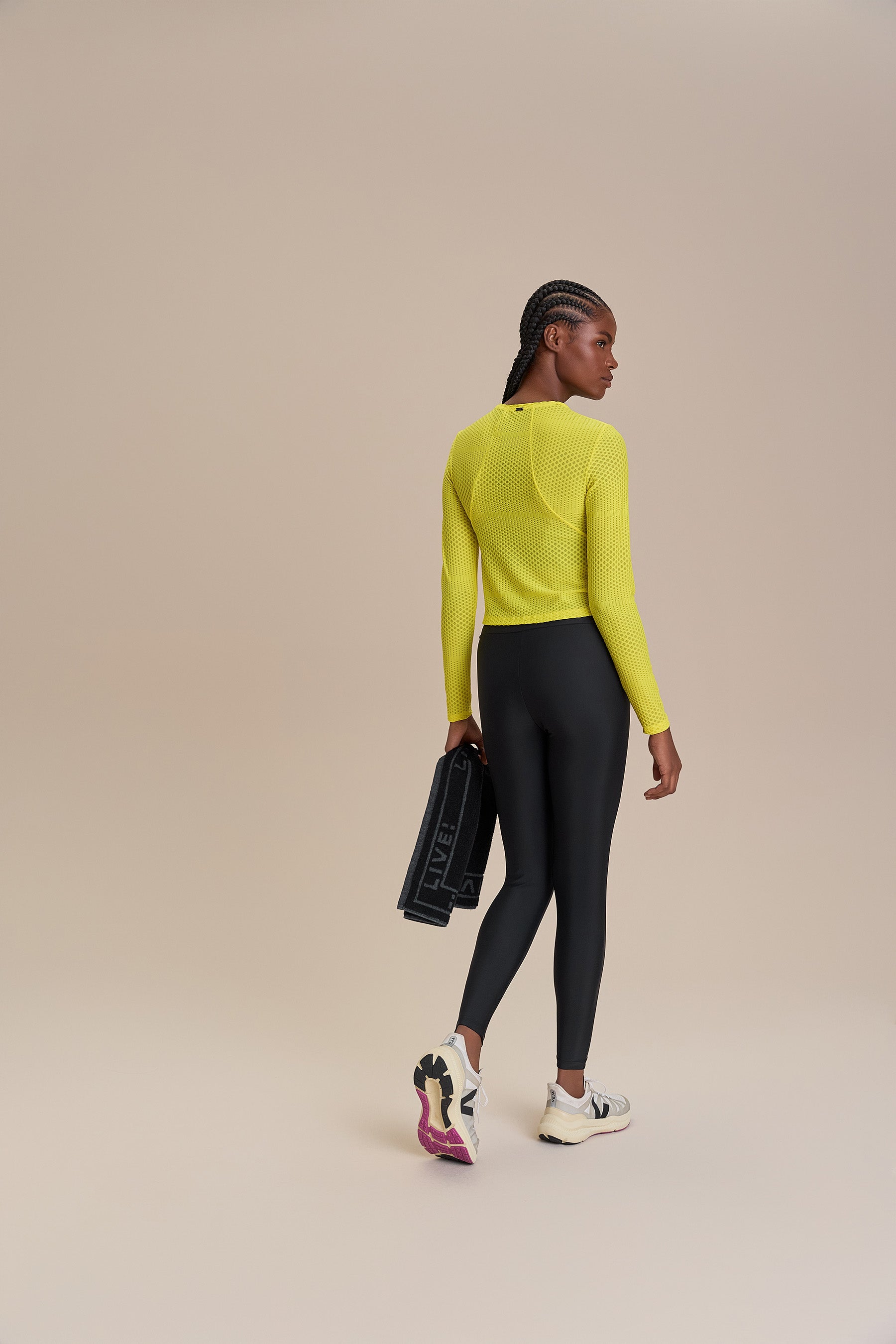 Texture Run Long Sleeve Top - Women's Fashion Casual Blouse for Running & Outdoor Activities | Perfect for Workouts, Yoga & Everyday Wear