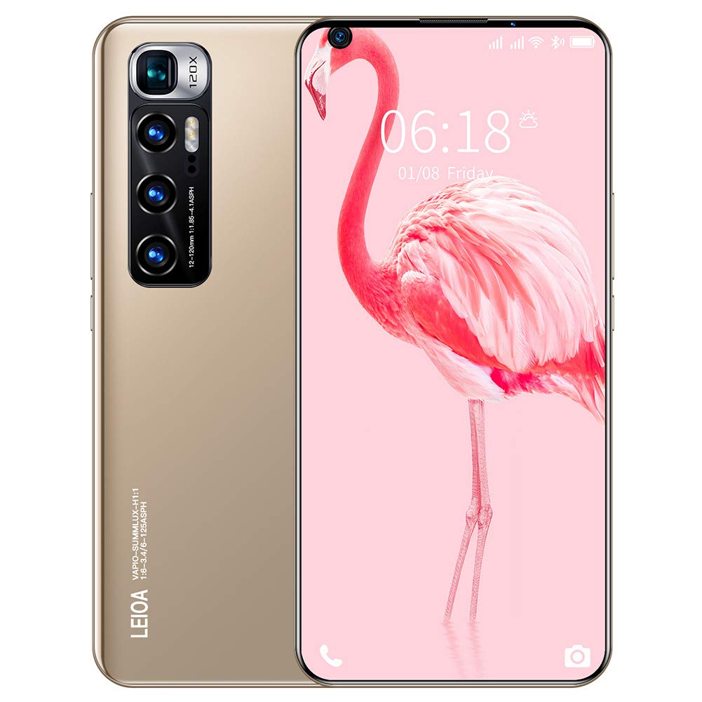 Lnx Smartphone - Unlocked Dual SIM Android Phone with Face ID, 1GB RAM & 8GB ROM (Expandable Storage) - Affordable Mobile Device for Work, Travel & Everyday Use