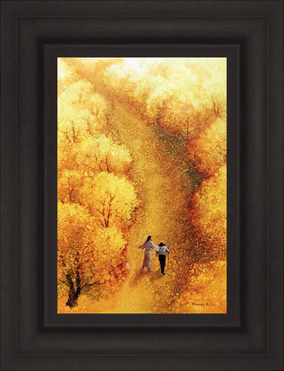 By Your Side - Heartwarming Art Print by Yongsung Kim | Christian Home Decor, Wall Art for Living Room & Bedroom | Perfect Gift for Weddings, Anniversaries & Housewarming