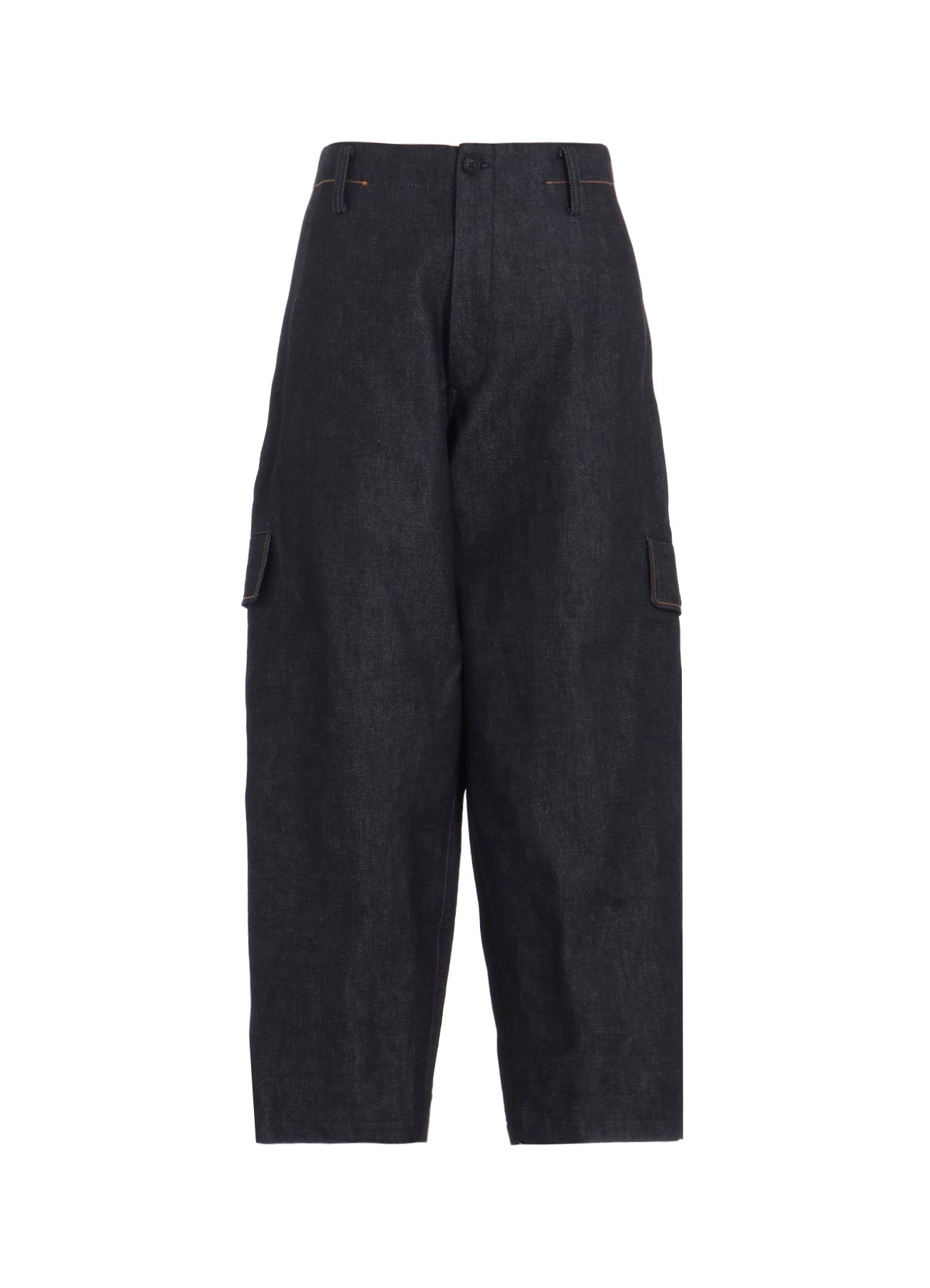 13oz Uneven Yarn Denim Tuck Pants with Color Combi Stitch - Stylish Casual Wear for Men & Women | Perfect for Everyday Outfits, Streetwear & Fashion Looks
