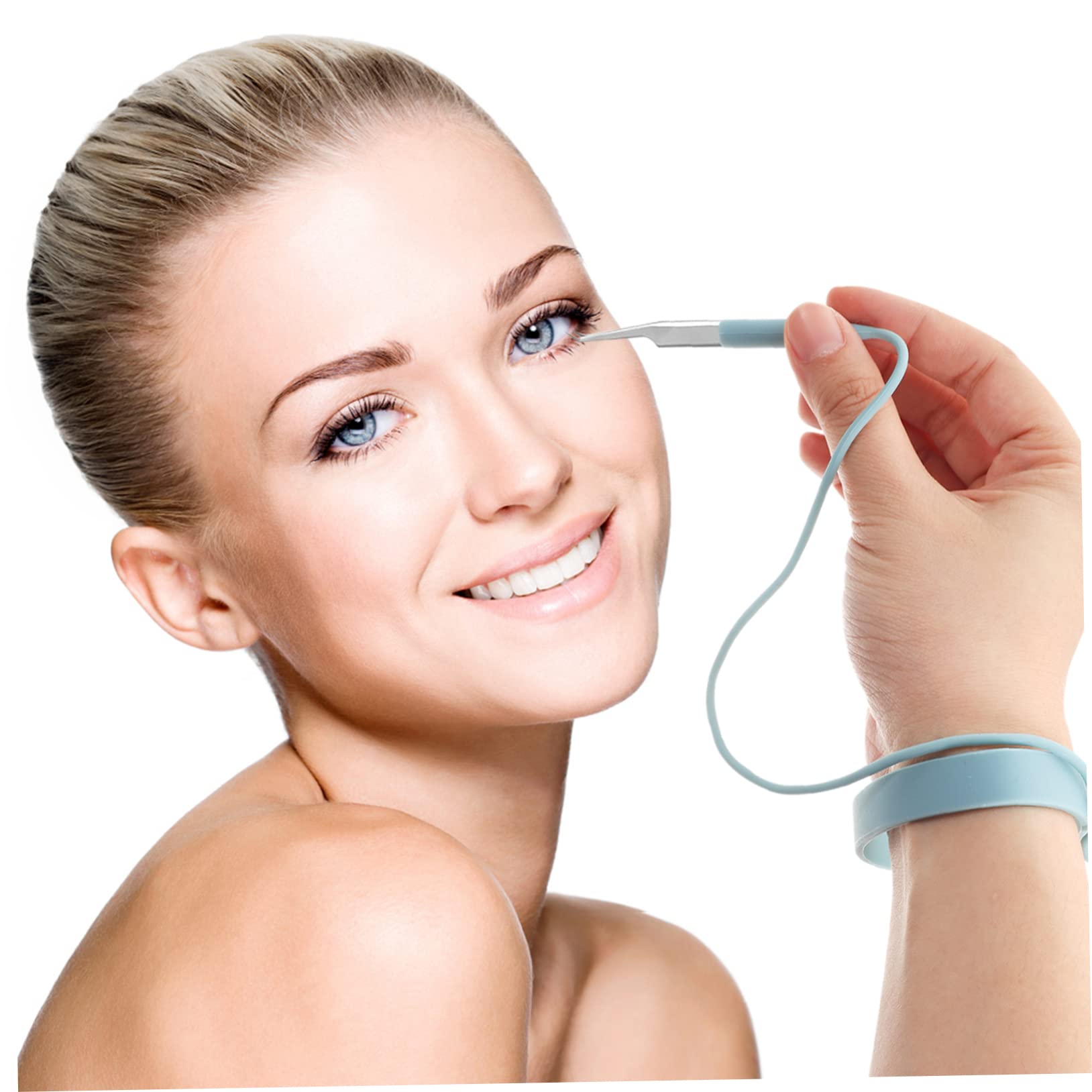 Balacoo Silicone Tweezer Bracelet - Professional Eyelash Extension Supplies, Lash Tweezer Protector & Holder, Makeup Applicator Wristband for Precise Lash Application | Perfect for Salon, Spa & Home Use