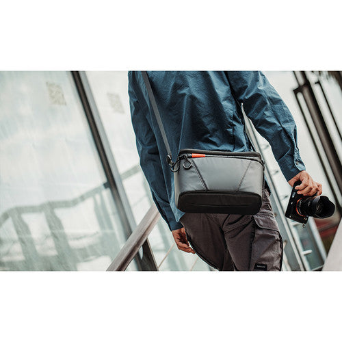 PGYTECH Onemo Shoulder Bag - Waterproof Camera Bag for DSLR & Mirrorless (Twilight Black) | Perfect for Travel, Hiking & Everyday Photography