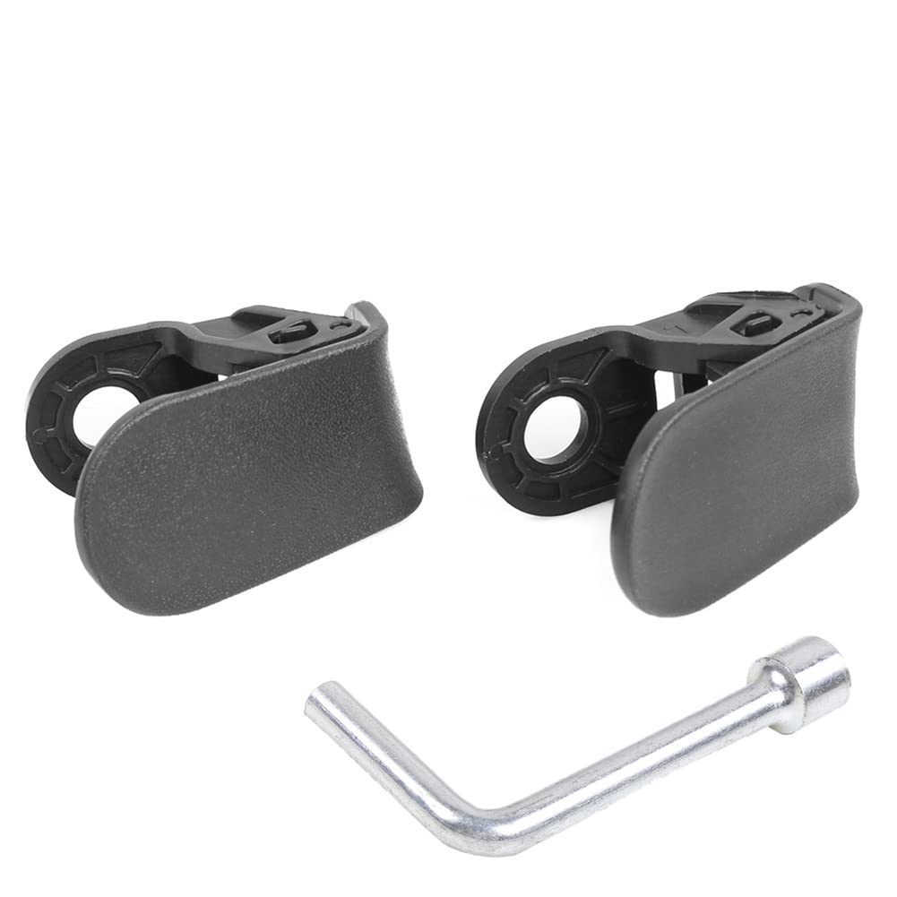 Zcargel 2-Pack Invisible Car Trunk Hooks - Multi-Functional Cargo Hooks with Clip Bolt Cover for Tesla Model 3 - Perfect for Securing Groceries, Luggage & Shopping Bags in Front Trunk