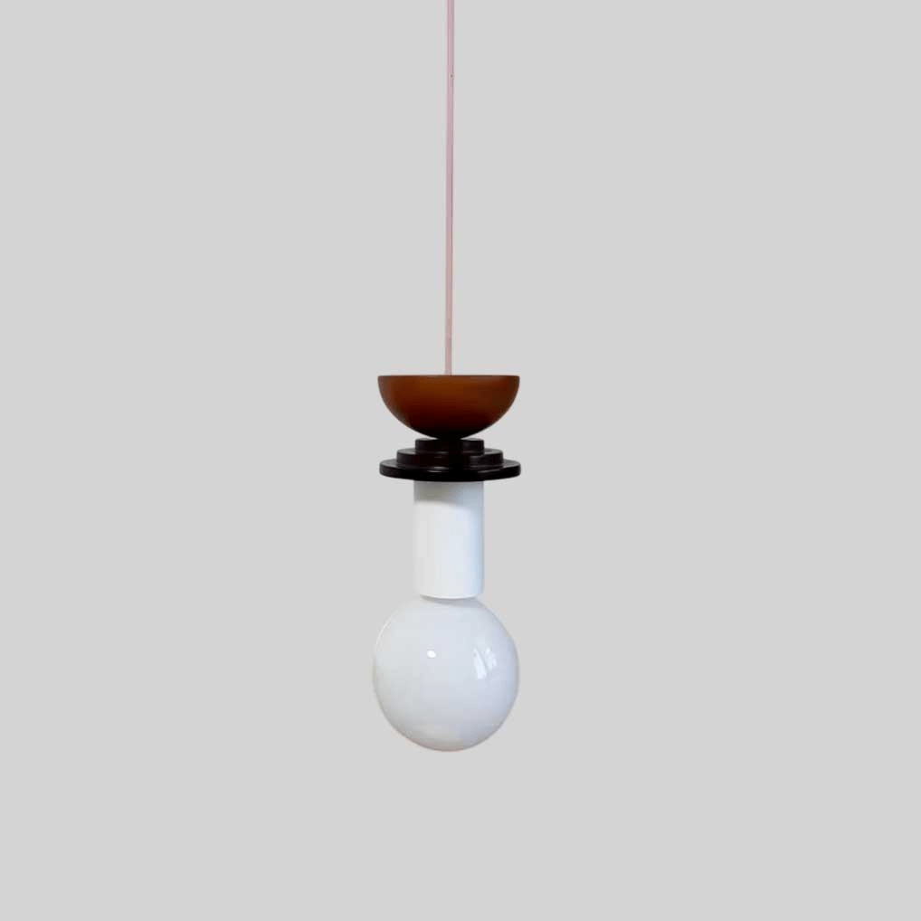 Modern Geometric Building Blocks Pendant Lamp - Handmade Wooden Hanging Light Fixture for Dining Room, Kitchen Island, Living Room & Bedroom Decor