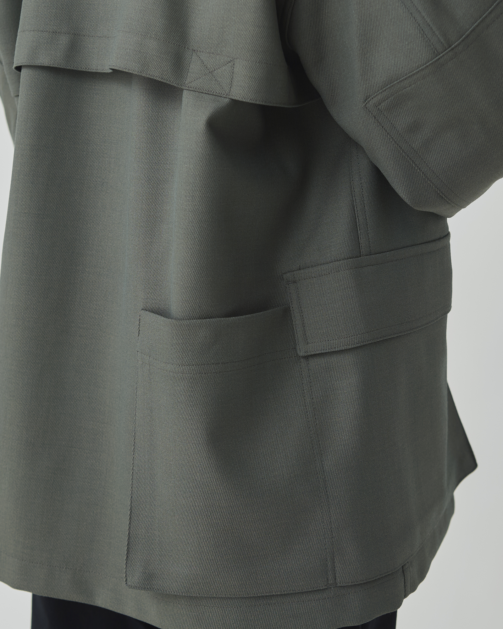 Hybrid Wool Utility Jacket for Men & Women - Water-Resistant Outdoor Workwear for Hiking, Camping & Everyday Wear