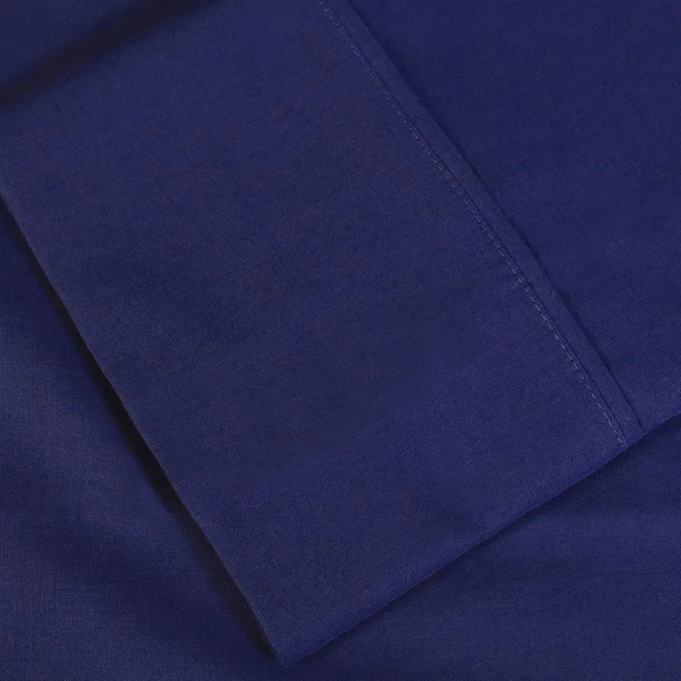 Premium 300 Thread Count Cotton Percale Pillowcase Set - Soft & Breathable Bedding for Comfortable Sleep - Perfect for Home, Hotel, and Guest Room Use