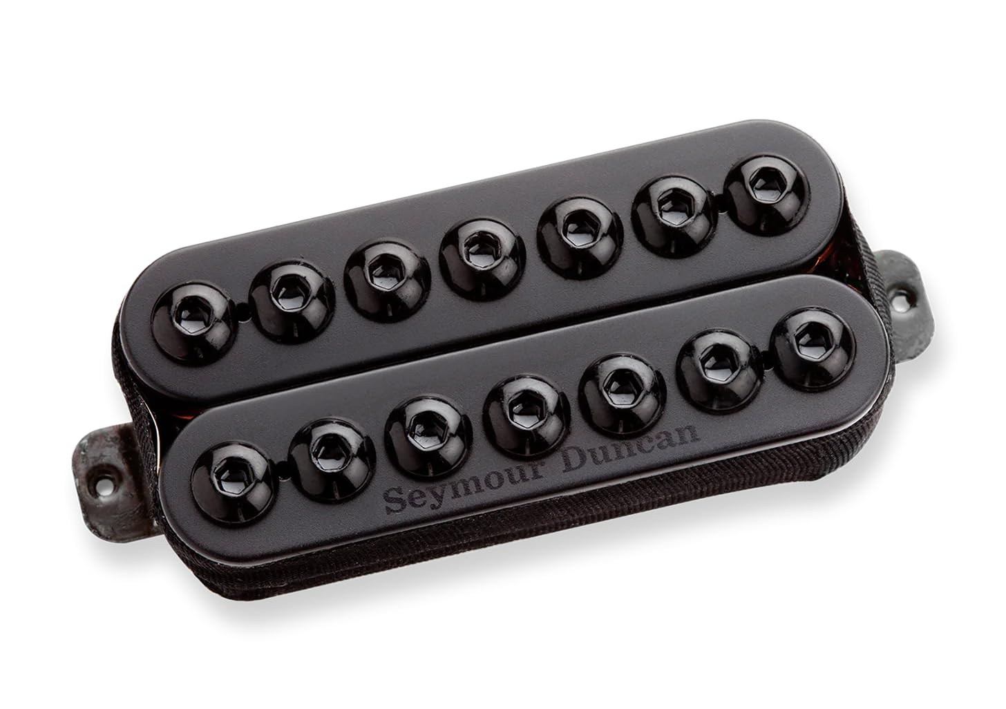 Seymour Duncan SH-8n Invader Humbucker Pickup for 7-String Electric Guitar - Black - High Output Bridge or Neck Position - Perfect for Metal, Rock & Heavy Riffs