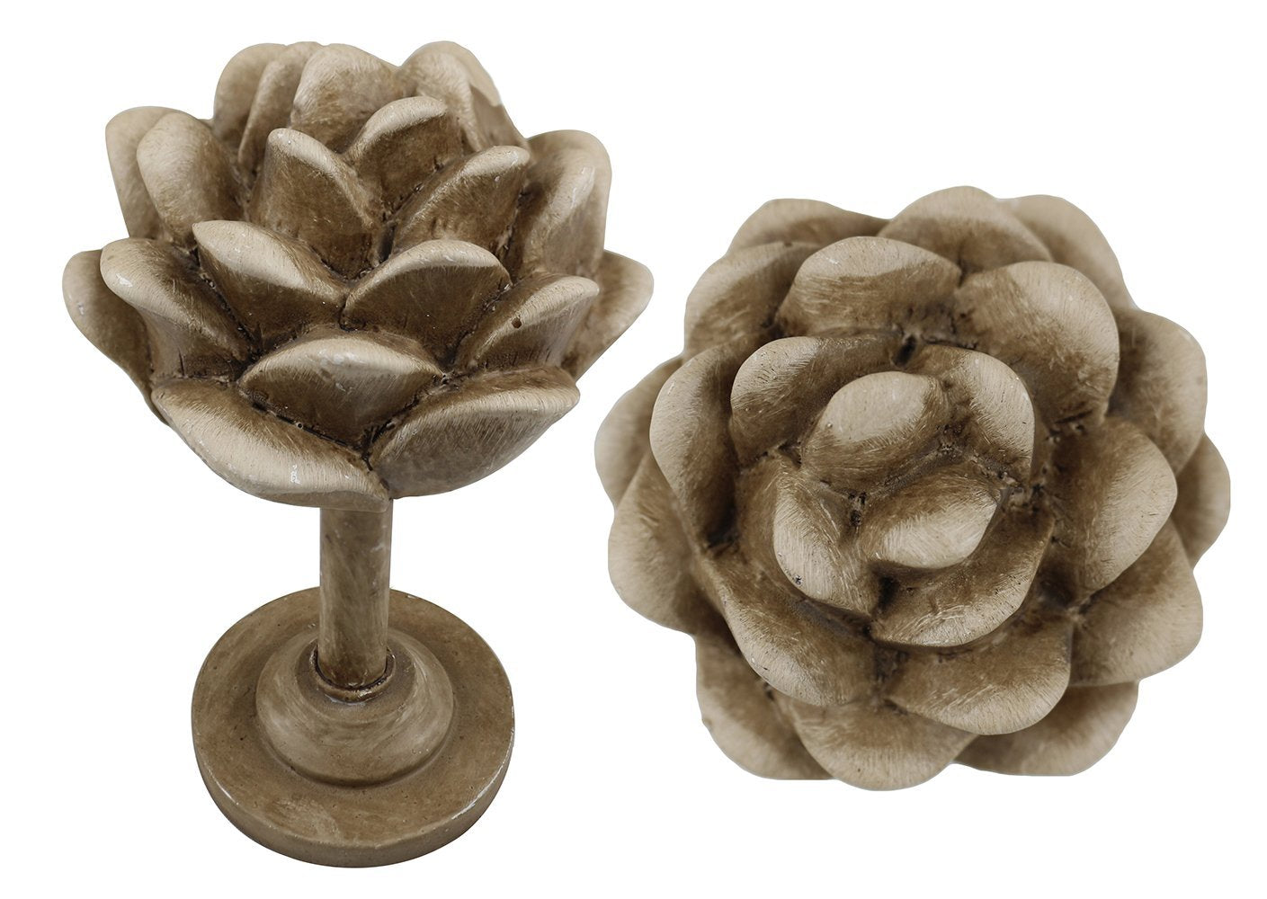 Pinecone Drapery Medallion Holdback - 5 Finishes for Curtain Tiebacks - Elegant Window Decor for Living Room & Bedroom