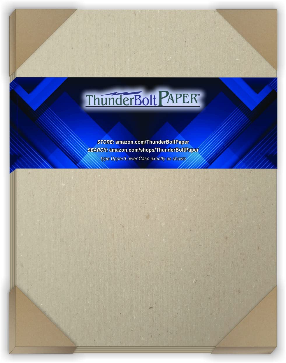 150 Sheets 46pt Chipboard (11 x 14 Inches) - Medium Weight Brown Kraft Paper for Scrapbooking, Framing & Cardboard Crafts | Perfect for DIY Projects, Photo Mats & Packaging