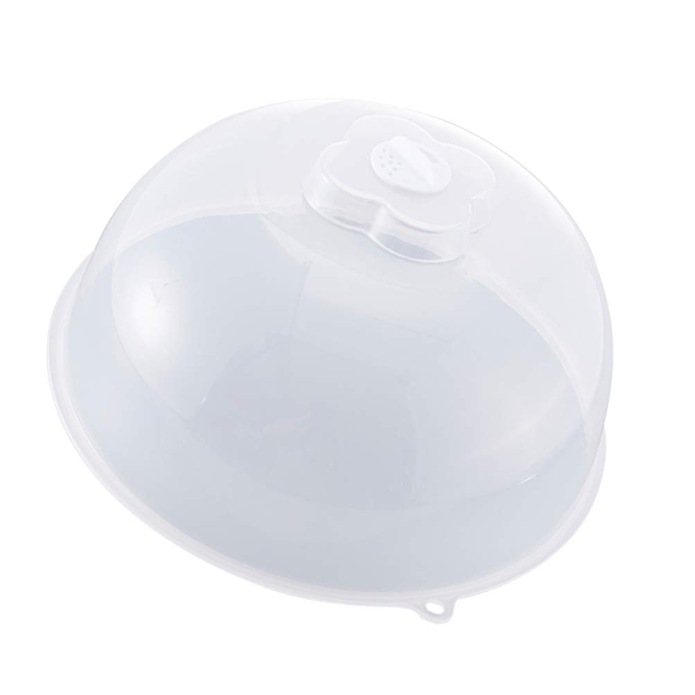 Microwave Splatter Cover - Mini Oven Plate Cover & Food Tent Lid - BPA-Free Steam Venting Dome for Microwave Dishes - Perfect for Reheating, Cooking & Preventing Messes