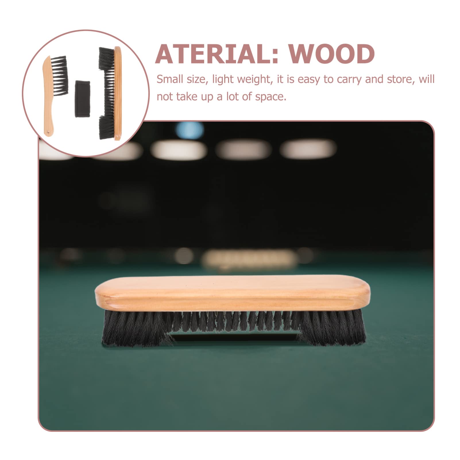 Professional Billiard Cleaning Kit - Pool Cue Shaft Polisher & Cleaner Set for Wooden Billiards, Snooker & Cotton Tables | Perfect for Home Game Rooms & Pool Hall Maintenance