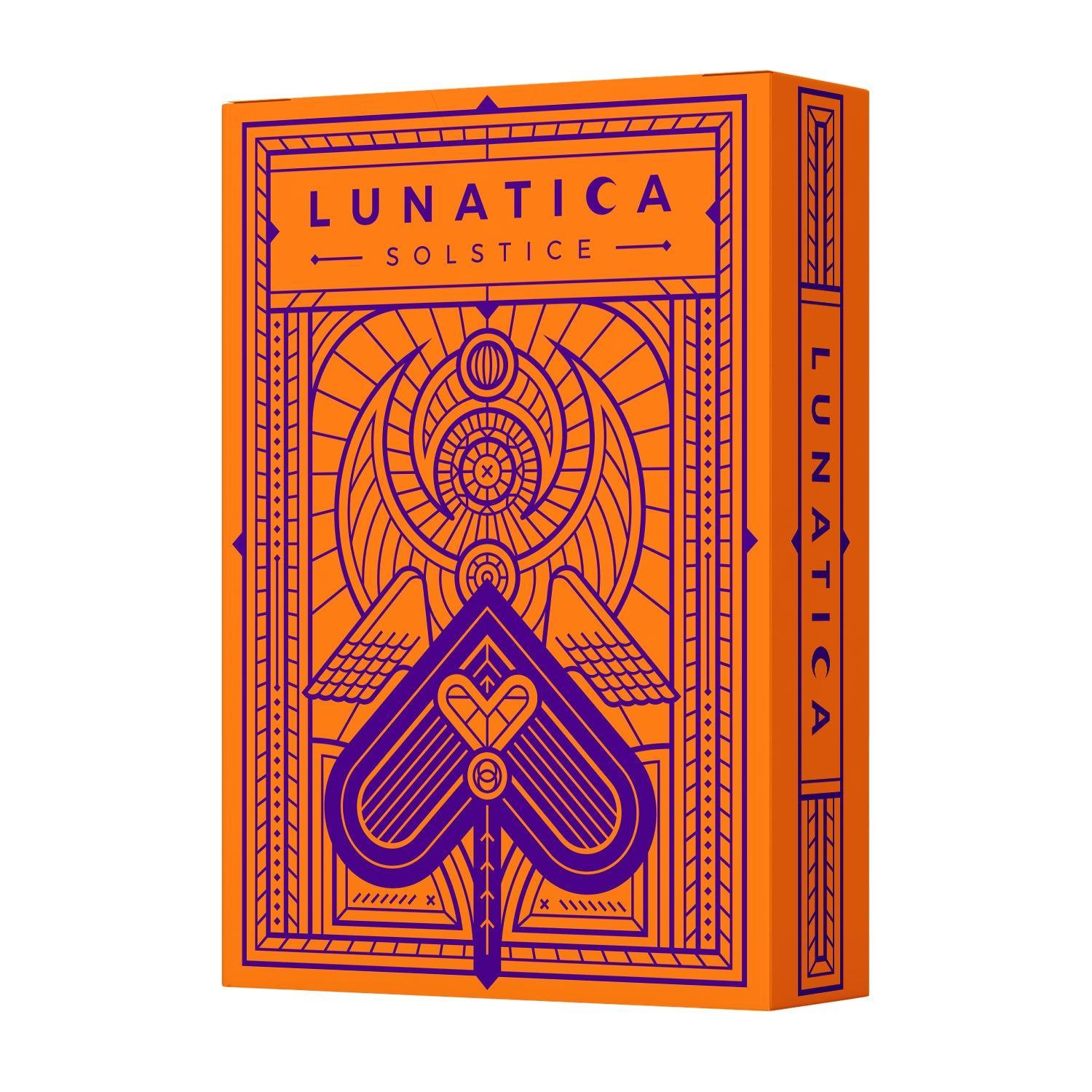 Lunatica Solstice Playing Cards - Premium Deck for Magic Tricks, Cardistry & Poker Games | Perfect for Parties, Gifts & Collectors