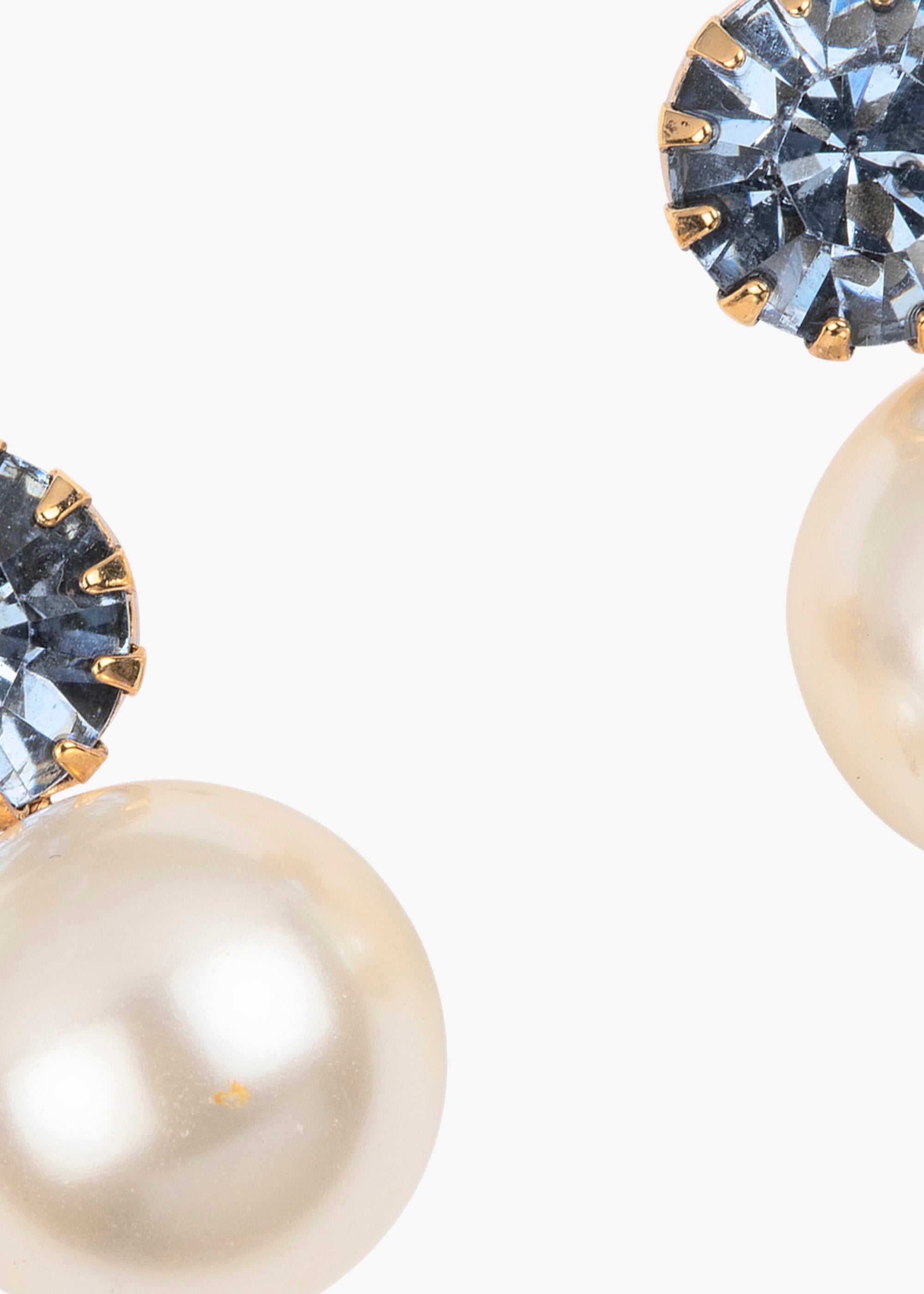 Elegant Ines Earrings for Women - Sky Blue Crystal Dangle Earrings for Party, Wedding & Everyday Wear