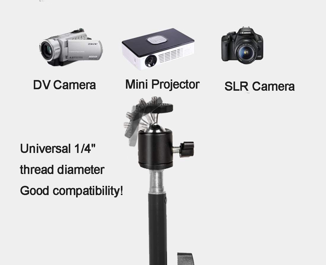Portable Mini Projector Tripod Stand - Adjustable Height 24