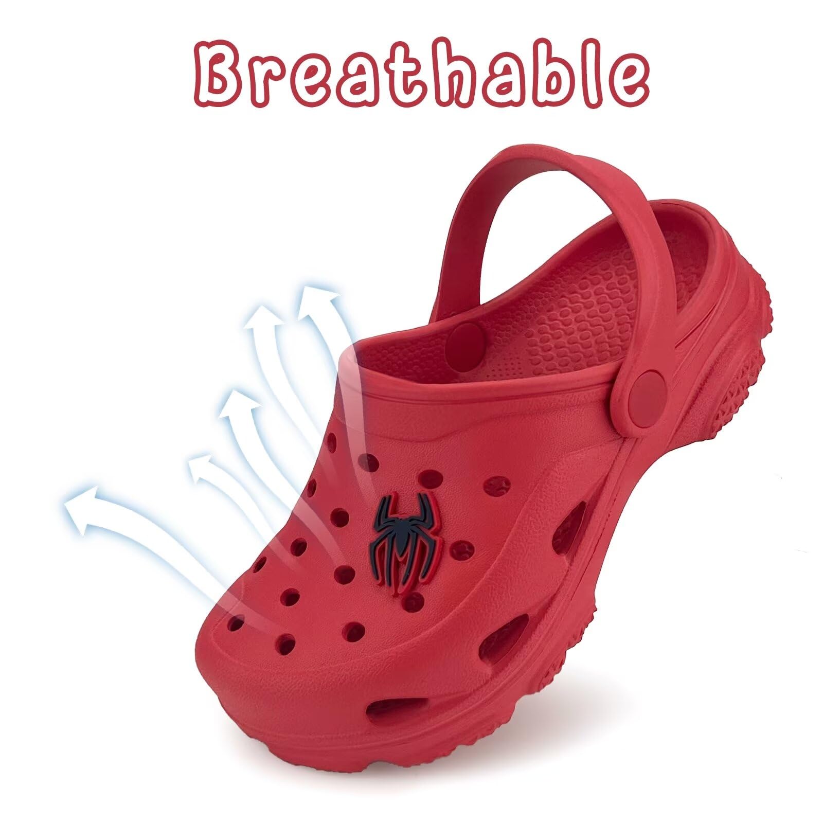 Kids & Toddlers Garden Clogs - Unisex EVA Mules for Big Kids, Little Kids & Toddlers - Closed Toe Slide Sandals for Boys & Girls | Perfect for Beach, Pool, Backyard & Outdoor Play