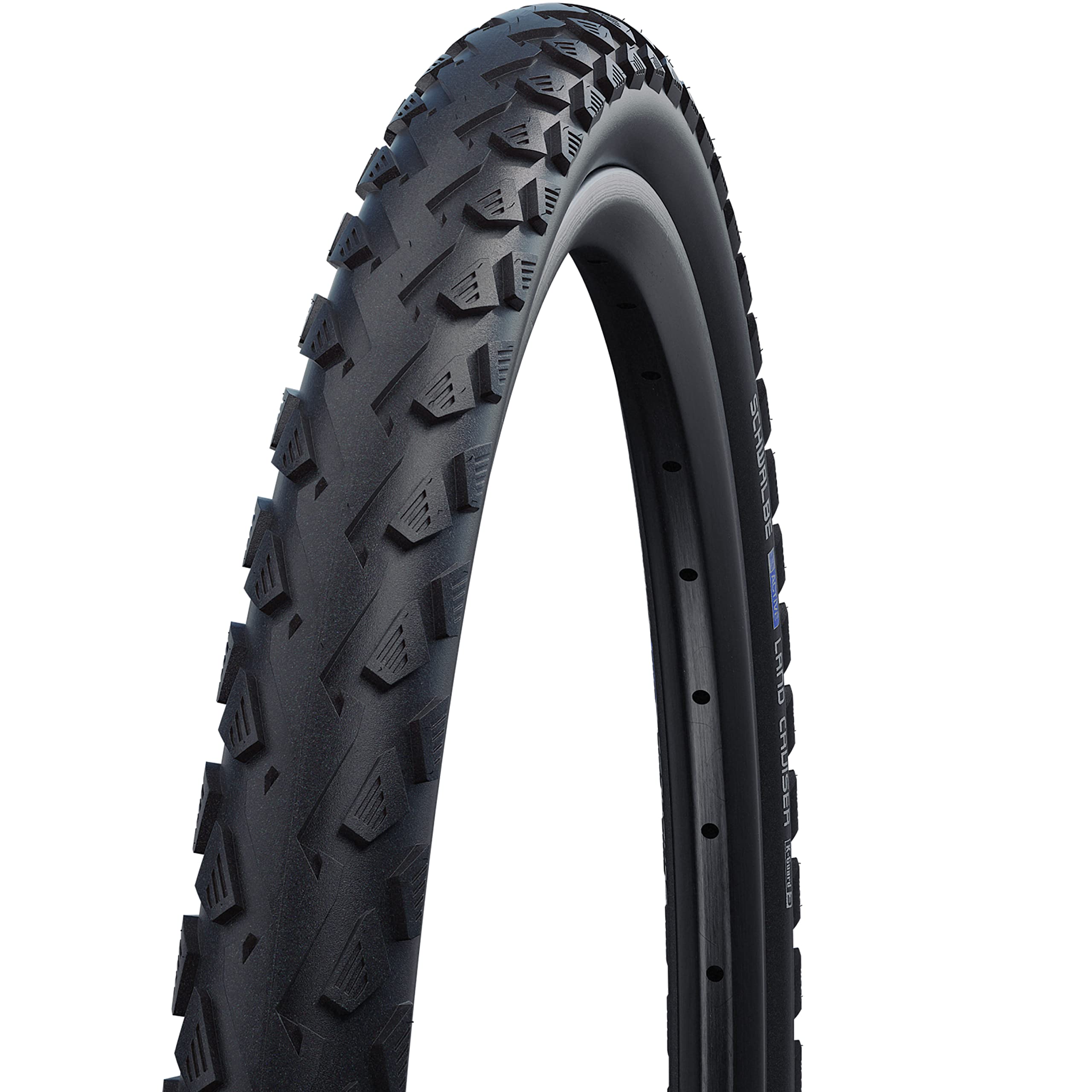 Schwalbe Land Cruiser Active SBC Bike Tires - Durable, Puncture-Resistant for All Terrains - Available in All Sizes - Perfect for Commuting, Touring & Off-Road Cycling