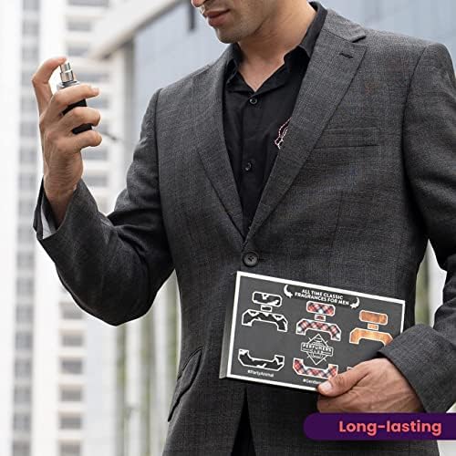 Premium Craft All Time Classic Men's Fragrance Gift Set - 3 Eau De Parfum (Party Animal, Gentleman, Challenger) | 24-Hour Long Lasting | Valentine's Day Gift for Him | Perfect for Date Nights, Office & Special Occasions