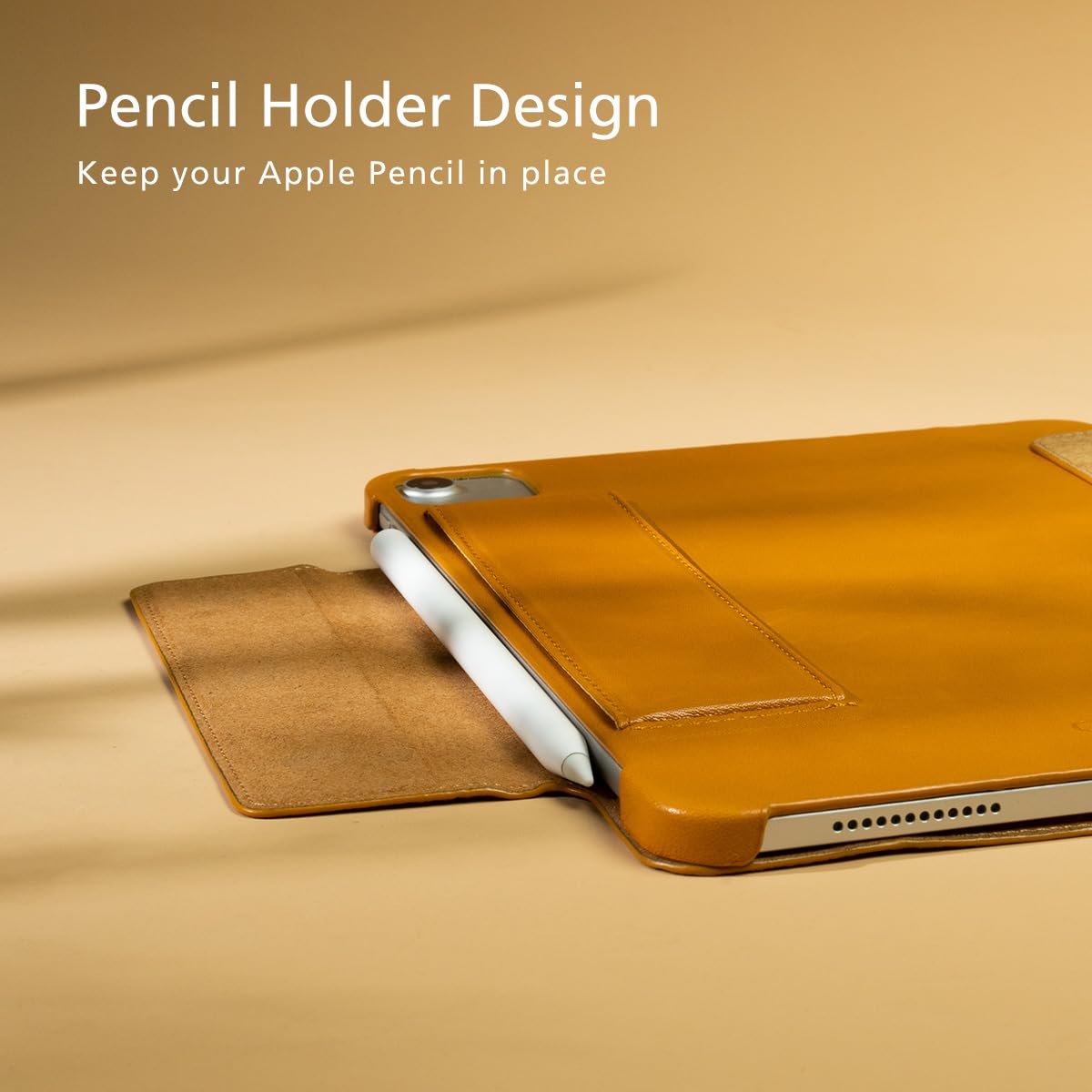 Premium Italian Leather Folio Case for Apple iPad Air 11
