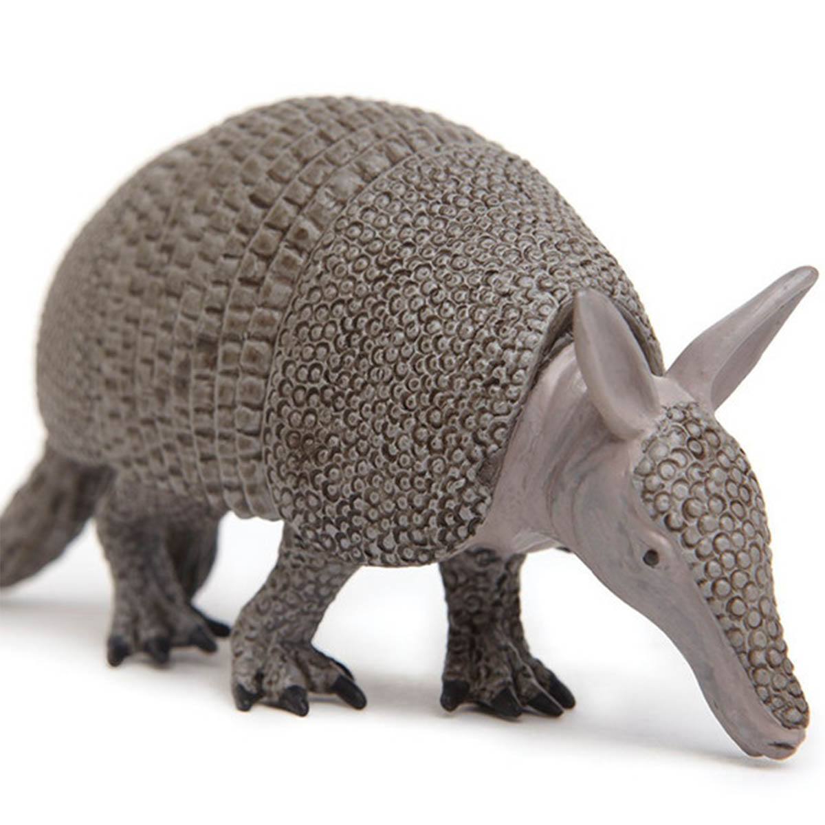 Safari Ltd Incredible Creatures Armadillo Figurine - Realistic Armadillo Toy for Kids, Educational Animal Model for School Projects & Nature Exploration