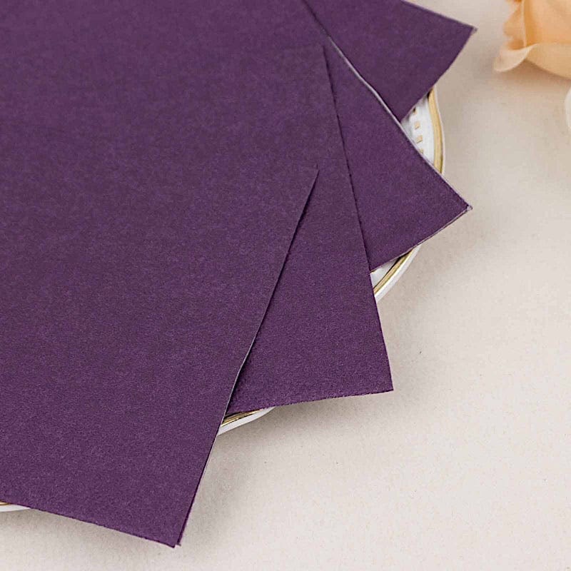 50 Soft 2-Ply Disposable Paper Napkins for Dinner, Cocktail Parties & Events - Premium Quality Tableware for Home, Restaurants & Catering