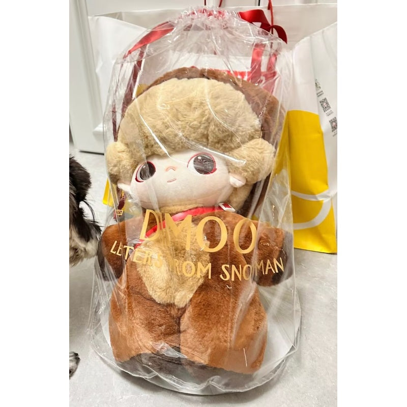 DIMOO Letters From Snowman Plush Stuffed Animal Toy - Cute Christmas Gift for Kids & Collectors | Perfect for Holiday Decor, Bedroom Cuddling & Gift Giving