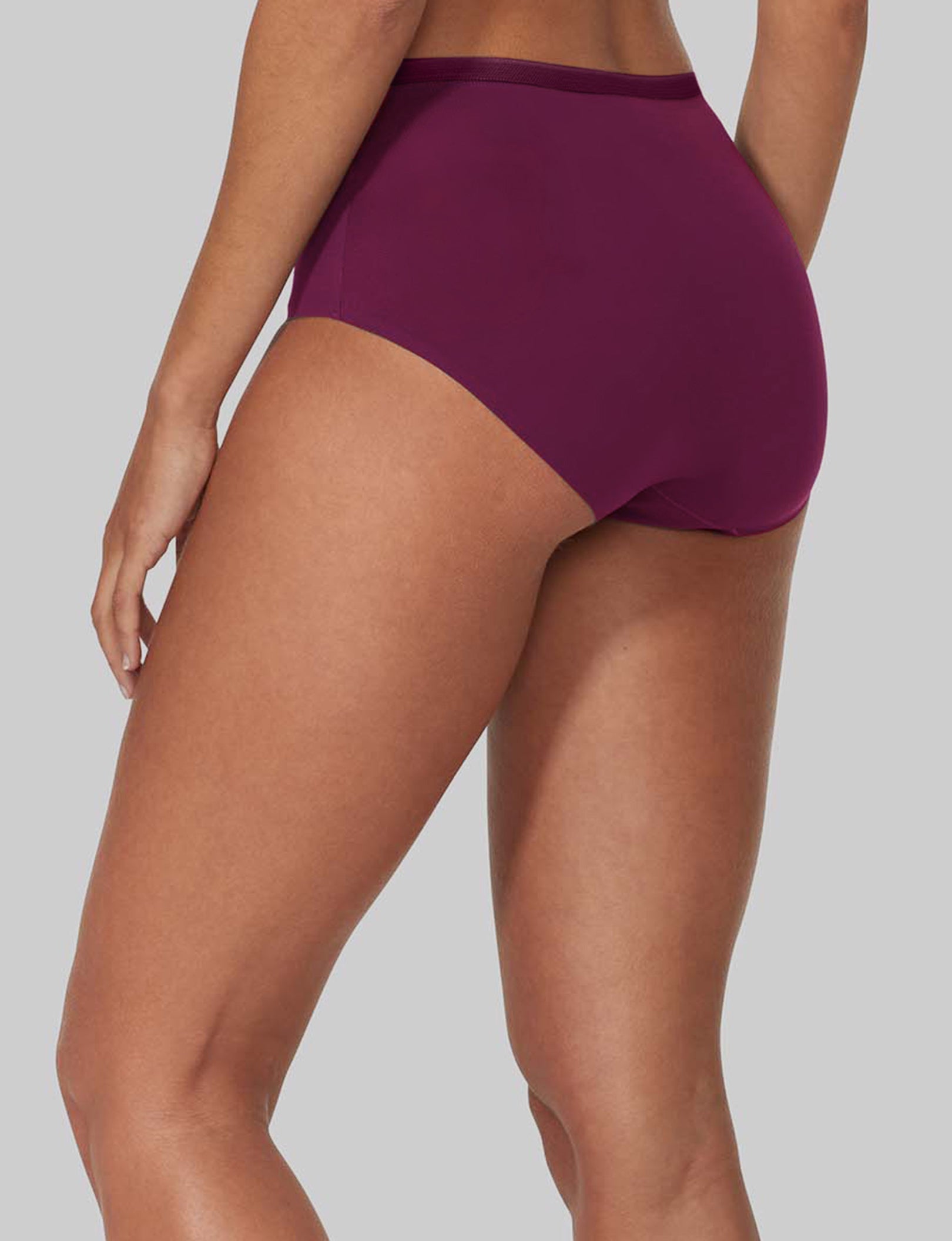 Women's High Rise Briefs - Soft Cotton Underwear for Comfort & Support - Perfect for Everyday Wear, Yoga & Lounge