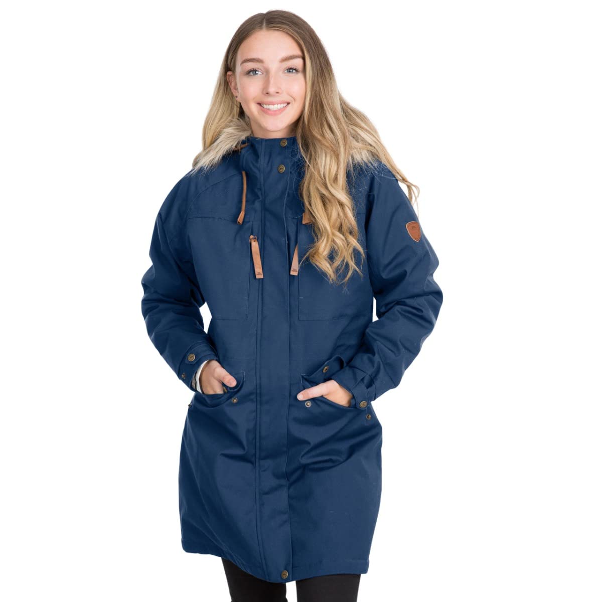 Trespass Women's Faithful Waterproof Jacket - Lightweight Windproof Outdoor Coat for Hiking, Camping & Travel