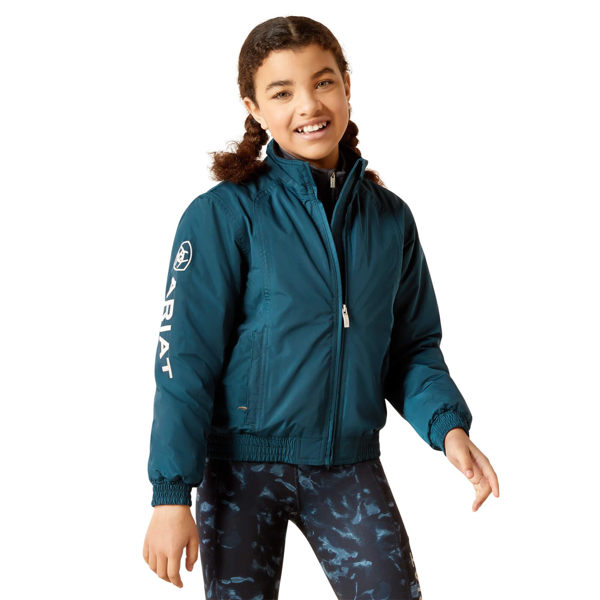 Ariat Unisex Kids' Stable Insulated Jacket - Warm Winter Coat for Boys & Girls - Perfect for Horseback Riding, Outdoor Play & Cold Weather Activities