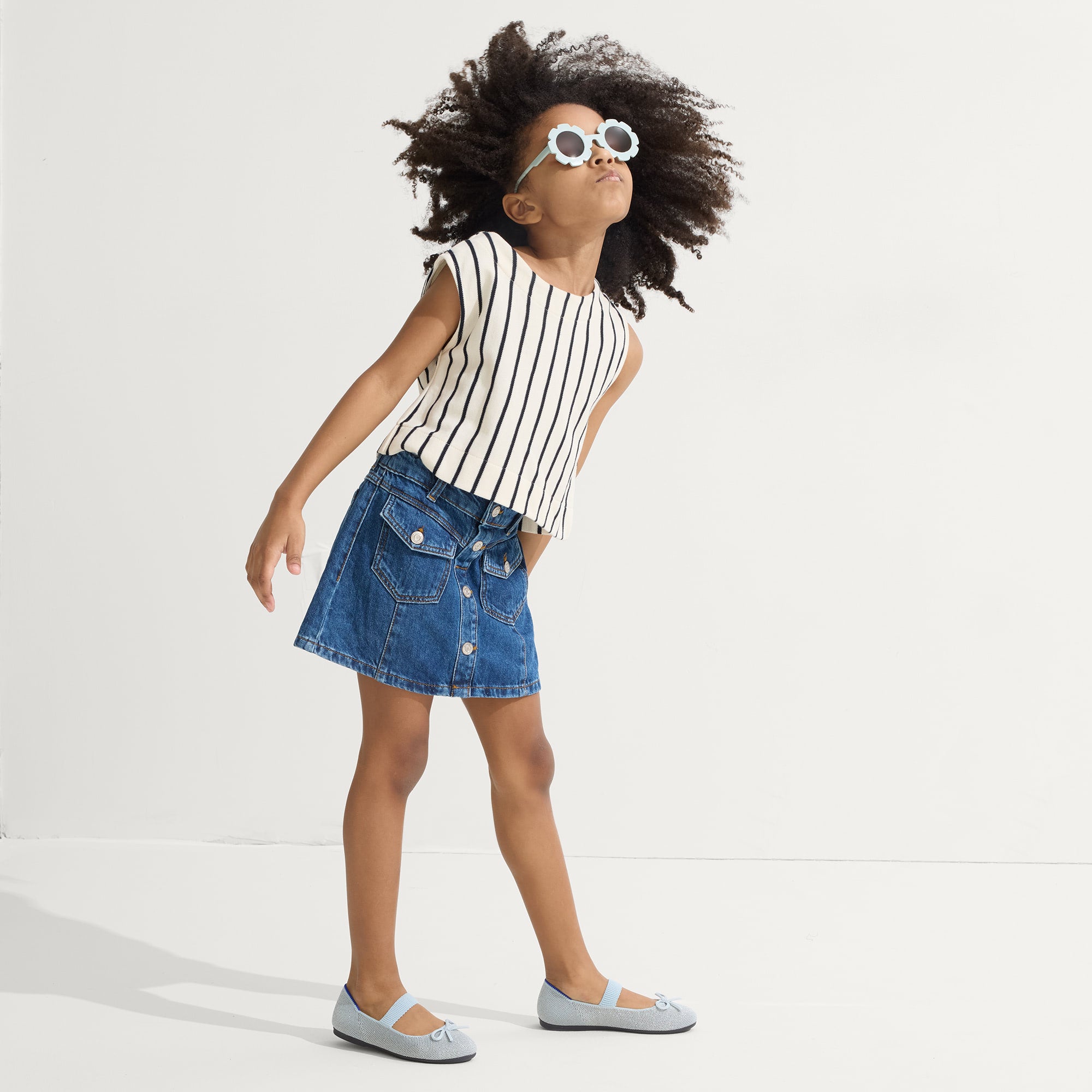 Sparkly Blue Mary Jane Shoes for Girls - Comfortable & Stylish Kids Dress Shoes for Parties, Weddings & Special Occasions