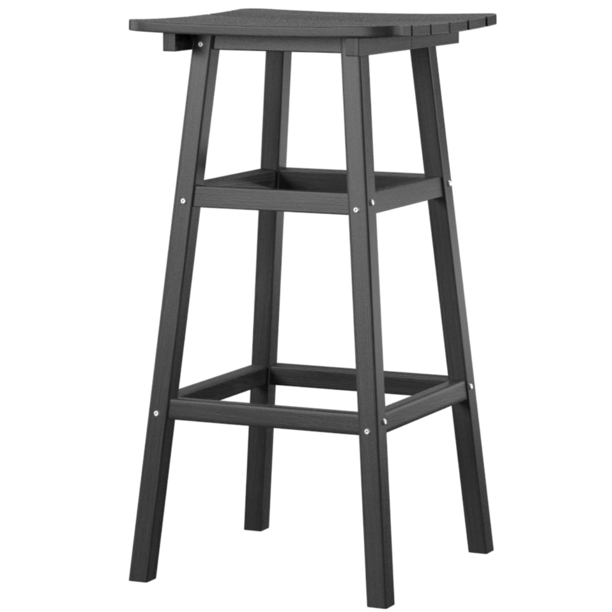 Premium HDPE Outdoor Bar Table - Weather-Resistant Patio Table for Spas, Cafes, Pools, Hotels & Resorts - Perfect for Balconies, Decks and Poolside Lounging