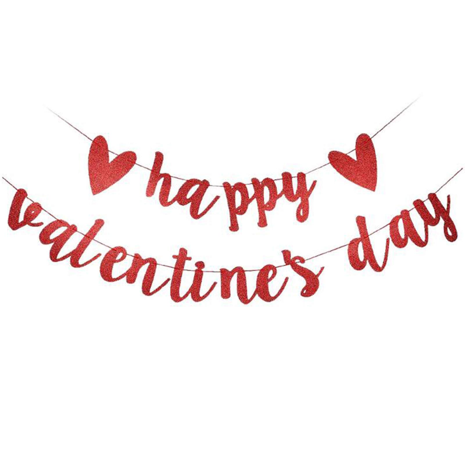 Pink Balloon Garland Kit for Valentine's Day - Romantic Party Decorations with Love Flags & Flowers - Perfect for Home Decor, Wedding Anniversaries & Birthday Celebrations