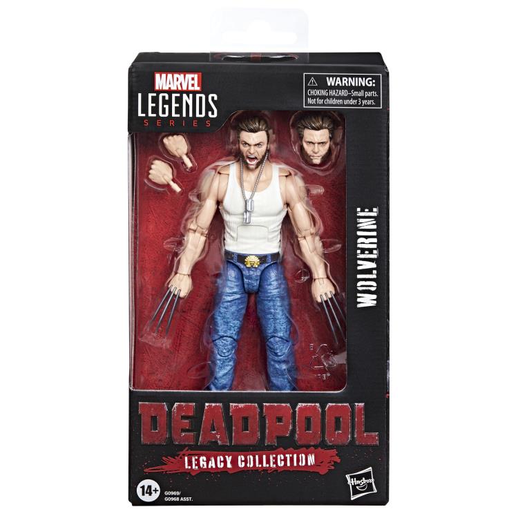 Marvel Legends Deadpool Action Figure - Wolverine Legacy Collection - 6-Inch Collectible Toy for Fans & Display - Perfect for Comic Book Lovers & Home Decor