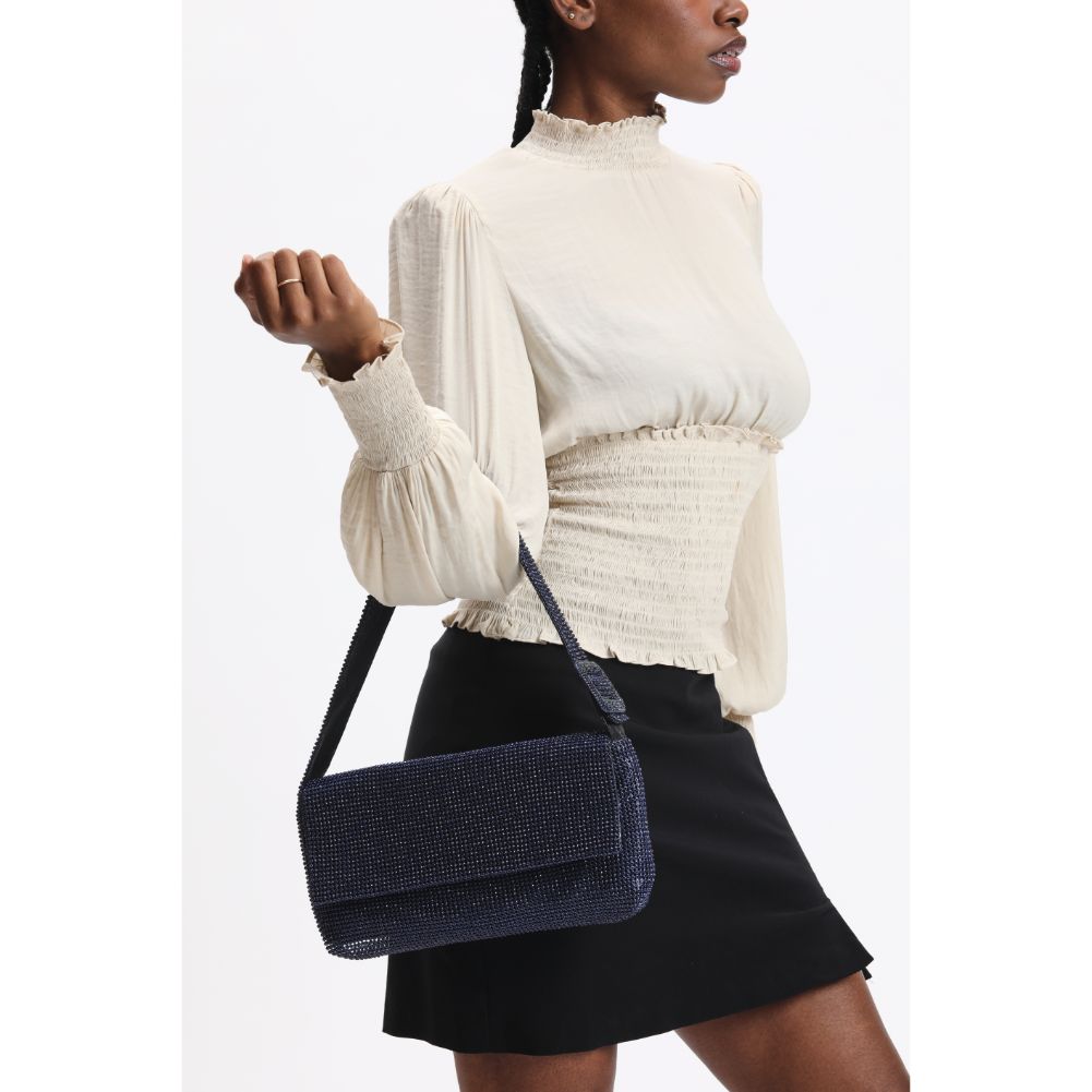 Elegant Thelma Evening Bag for Women - Clutch Purse with Rhinestone Decor - Perfect for Parties, Weddings & Special Occasions