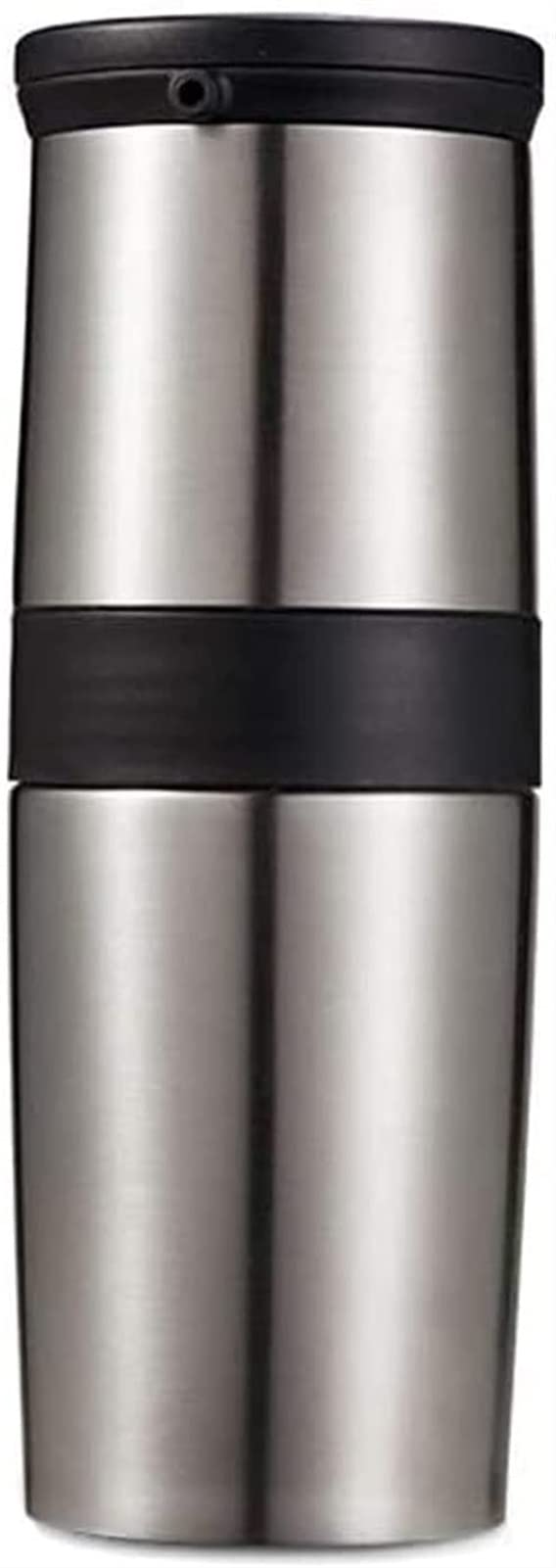 Premium Manual Coffee Grinder - Adjustable Ceramic Burr, Stainless Steel & Washable for Fresh Ground Coffee | Perfect for Home, Office, Camping & Travel Brewing