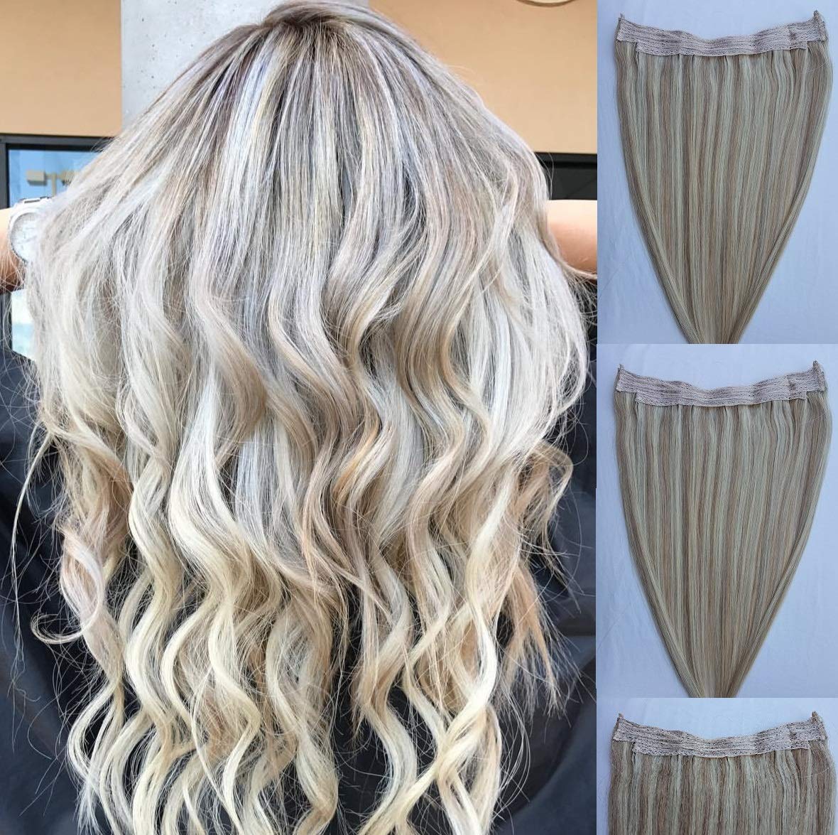 100% Human Hair Extensions - 18
