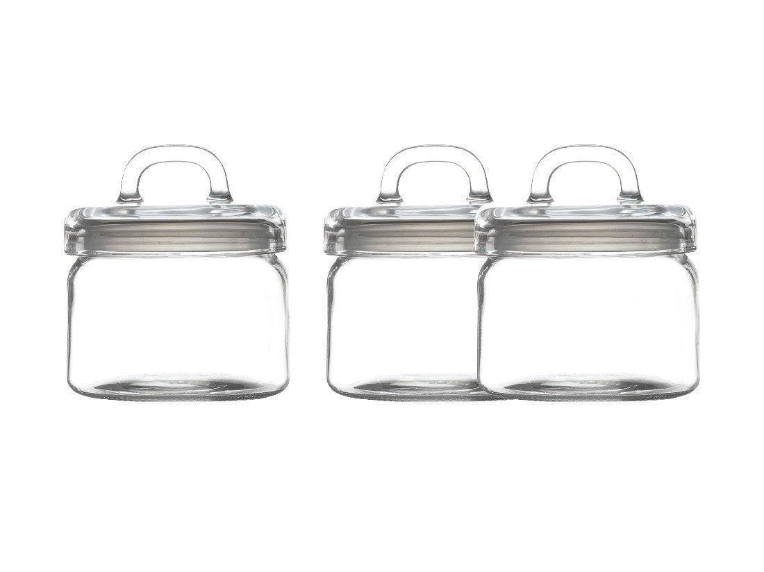 Maxwell & Williams 3-Piece 750ml Airtight Canister Set - Perfect for Kitchen Storage, Coffee, Tea & Sugar | Gift Boxed for Holidays & Housewarming