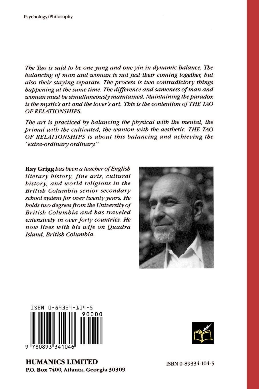 The Tao of Relationships: Balancing Man and Woman - A Guide to Harmonious Love & Partnership for Couples & Singles | Perfect for Dating, Marriage & Self-Discovery