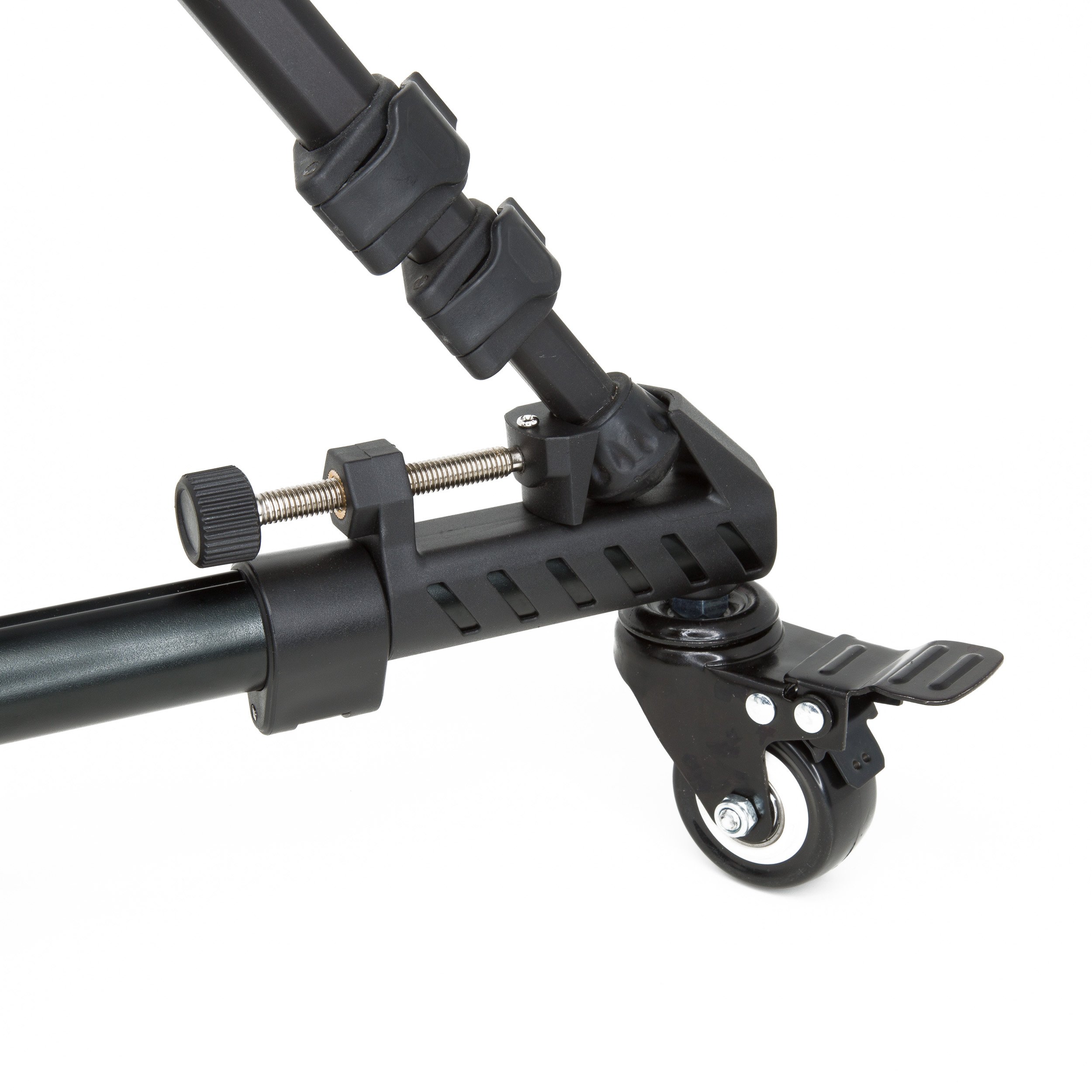 Ultimaxx 72 Inch Professional Heavy Duty Aluminum Video Tripod with Dolly, Panoramic Head & Carrying Bag - 8KG Load Capacity for DSLR Cameras, Perfect for Film Making, Photography & Live Streaming