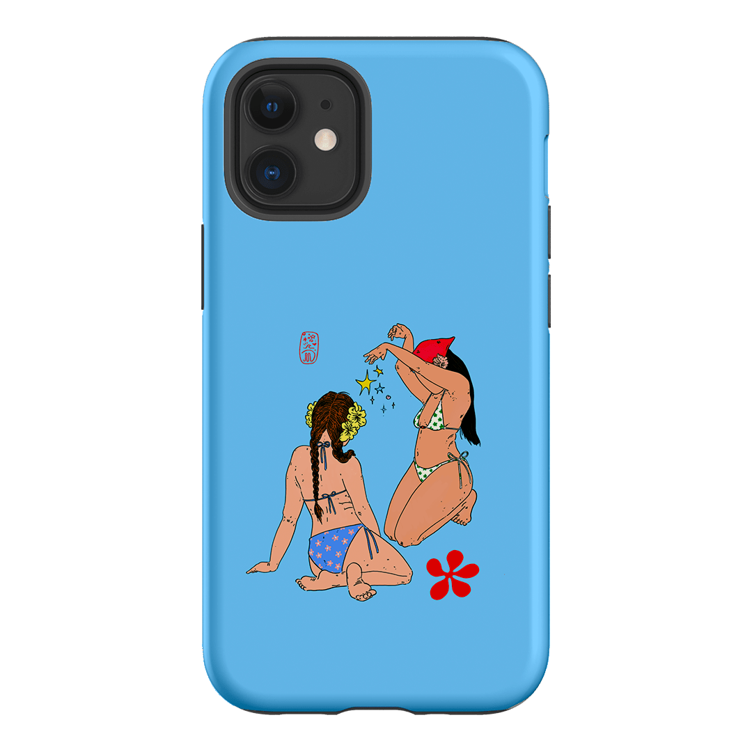 Babe Magic Blue Shockproof Phone Case for iPhone 15 Pro Max - Slim Protective Cover with Anti-Scratch Design | Perfect for Daily Use, Travel & Outdoor Activities